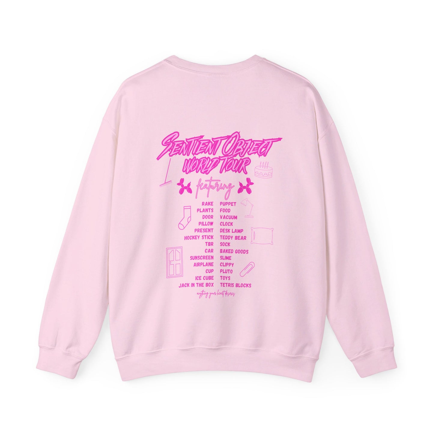 Sentient Object World Tour Unisex Heavy Blend™ Crewneck Sweatshirt