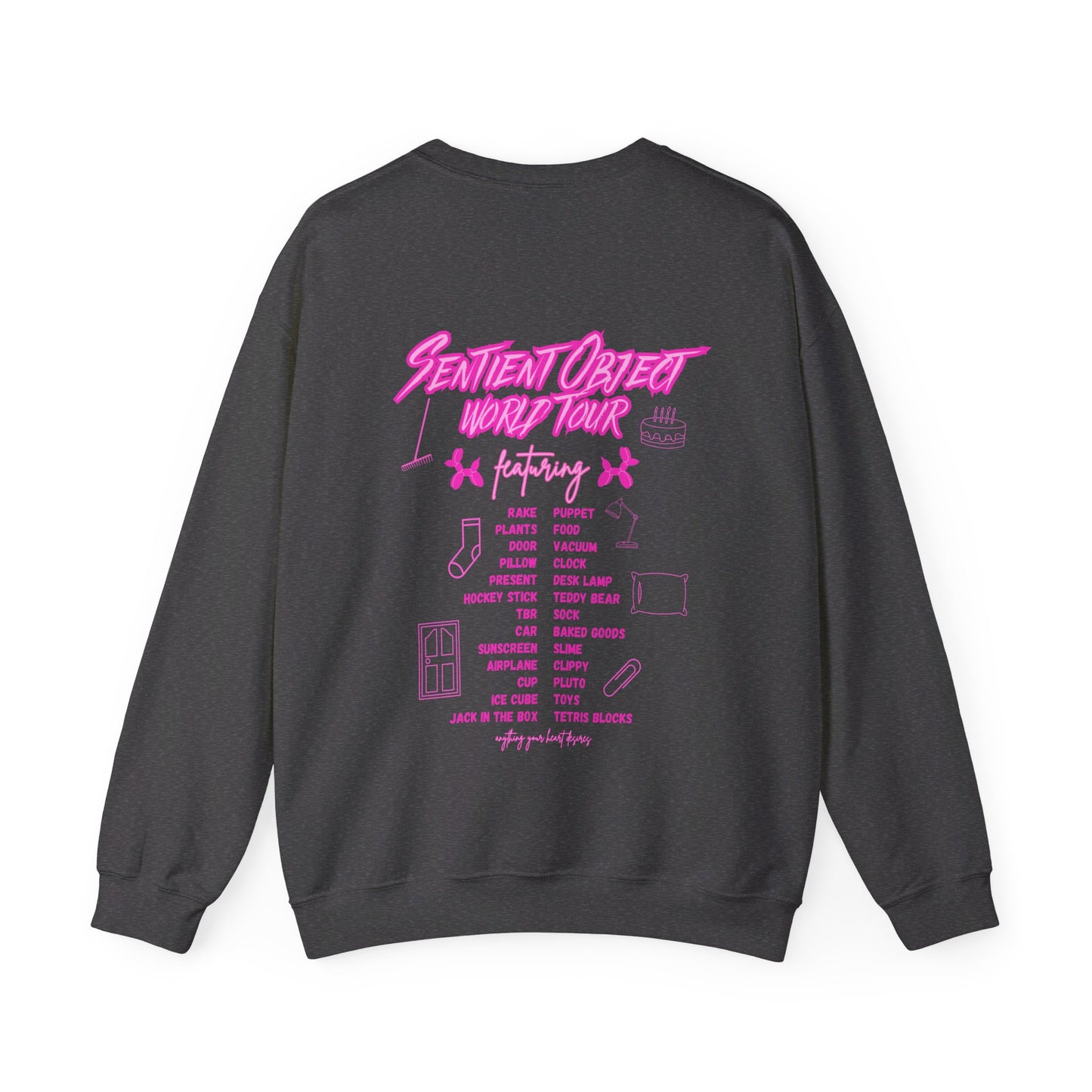 Sentient Object World Tour Unisex Heavy Blend™ Crewneck Sweatshirt