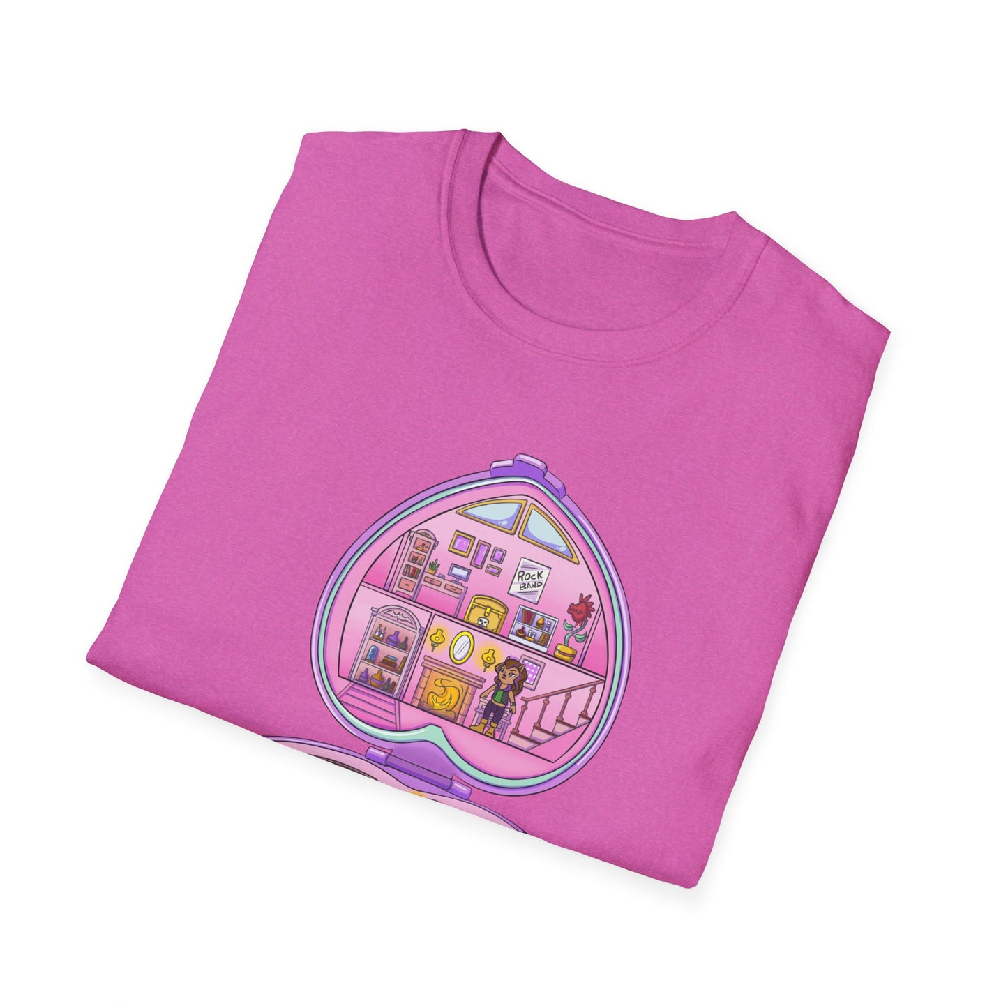 Monster Compact Unisex Softstyle T-Shirt