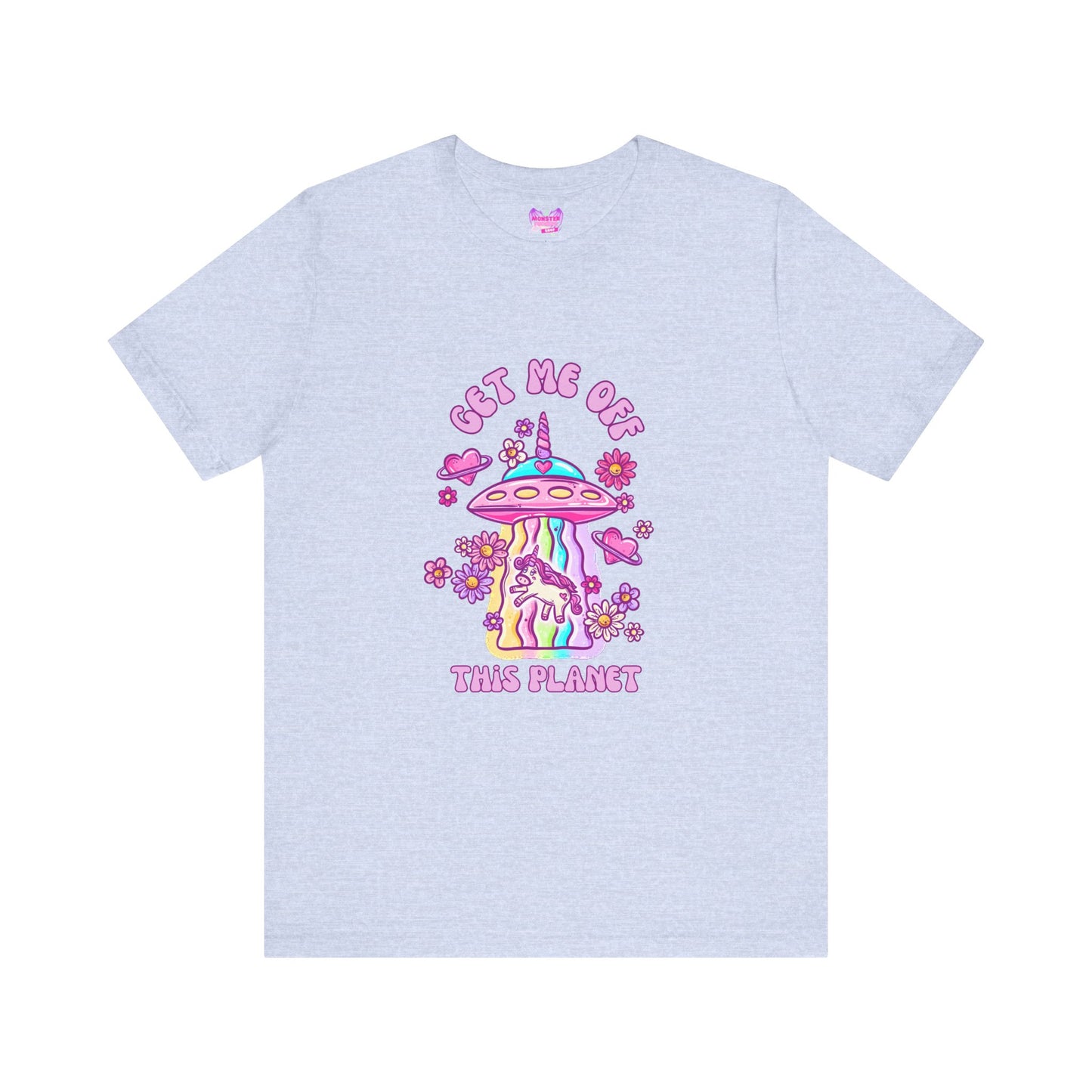 Get Me Off This Planet Unisex Jersey Short Sleeve Tee