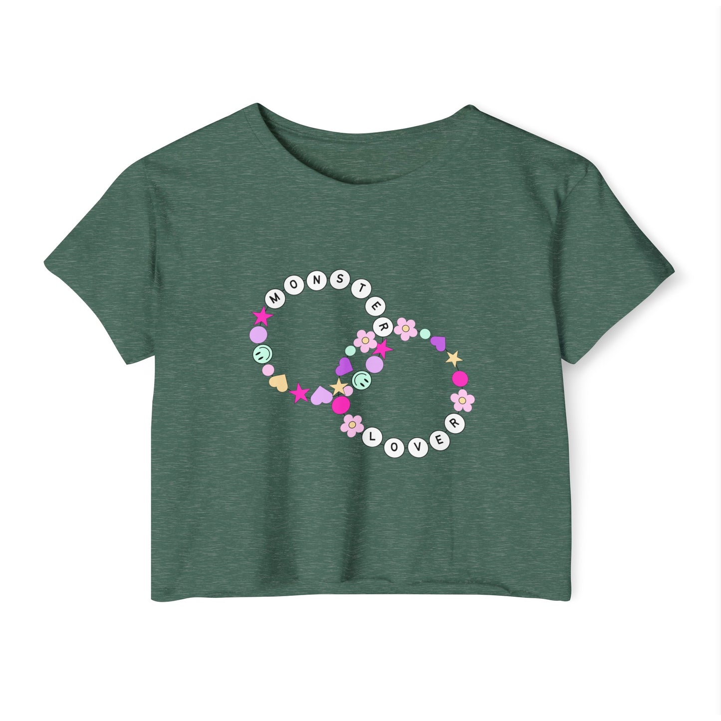 Friendship Bracelet Women's Festival Crop Top