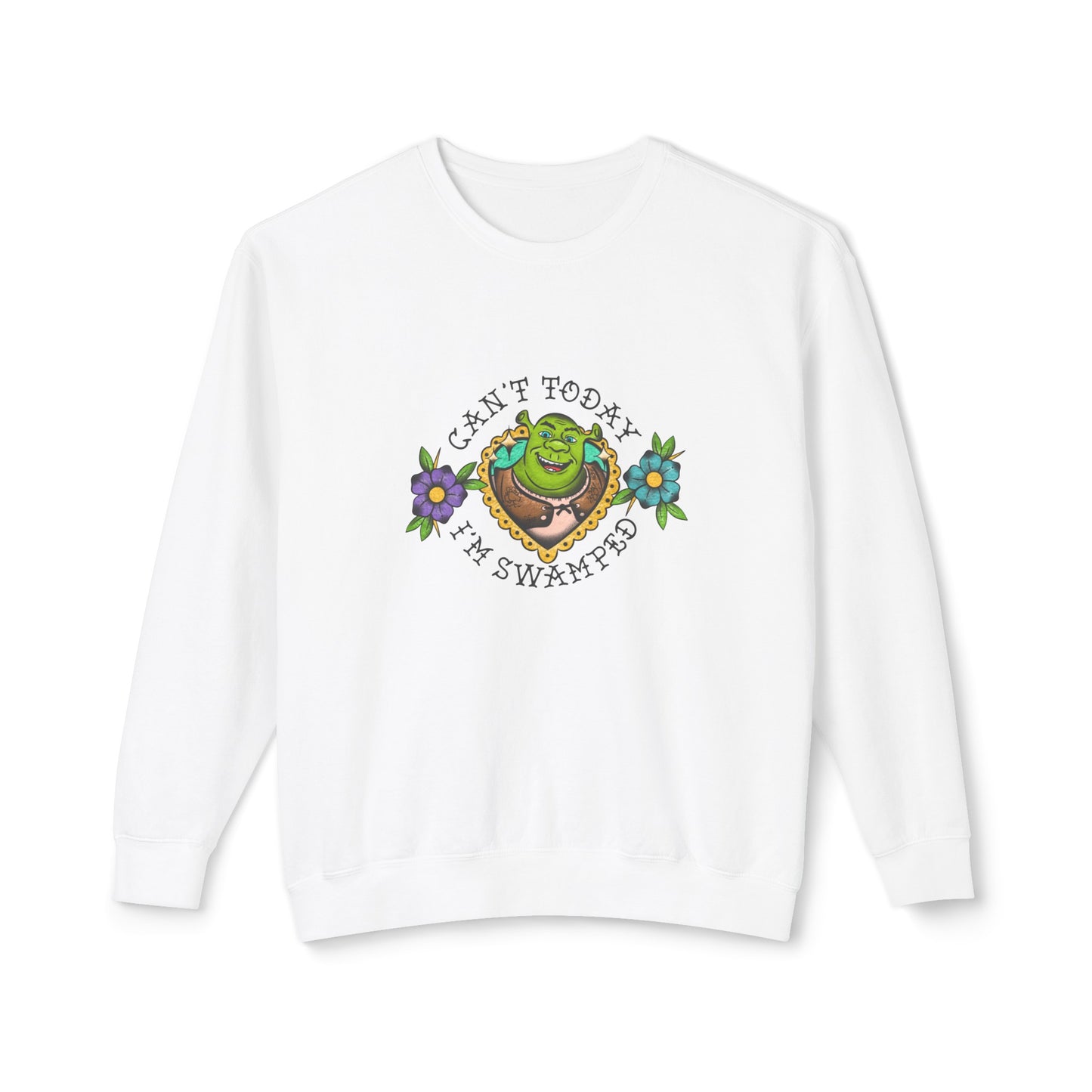 Tattoo Swamped Unisex Lightweight Comfort Colors Sweatshirt