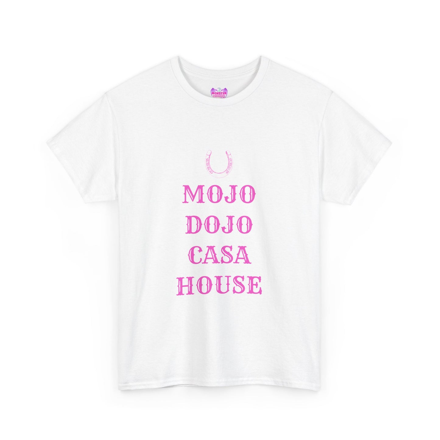 Mojo Dojo Casa House PINK Unisex Heavy Cotton Tee GILDAN