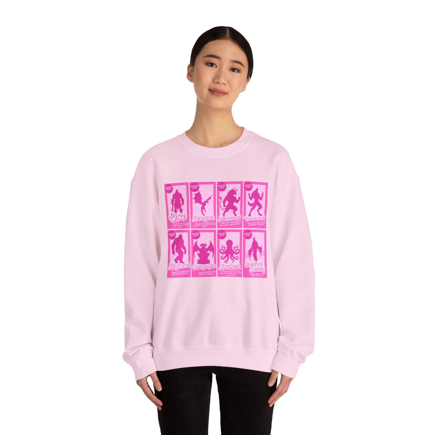 Monster Dolls Unisex Heavy Blend™ Crewneck Sweatshirt