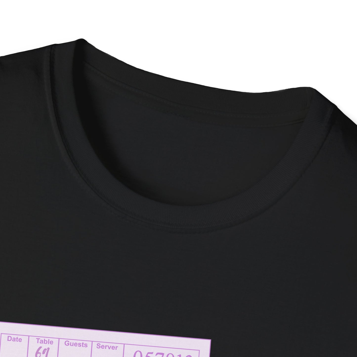 Guest Check Purple Unisex Softstyle T-Shirt