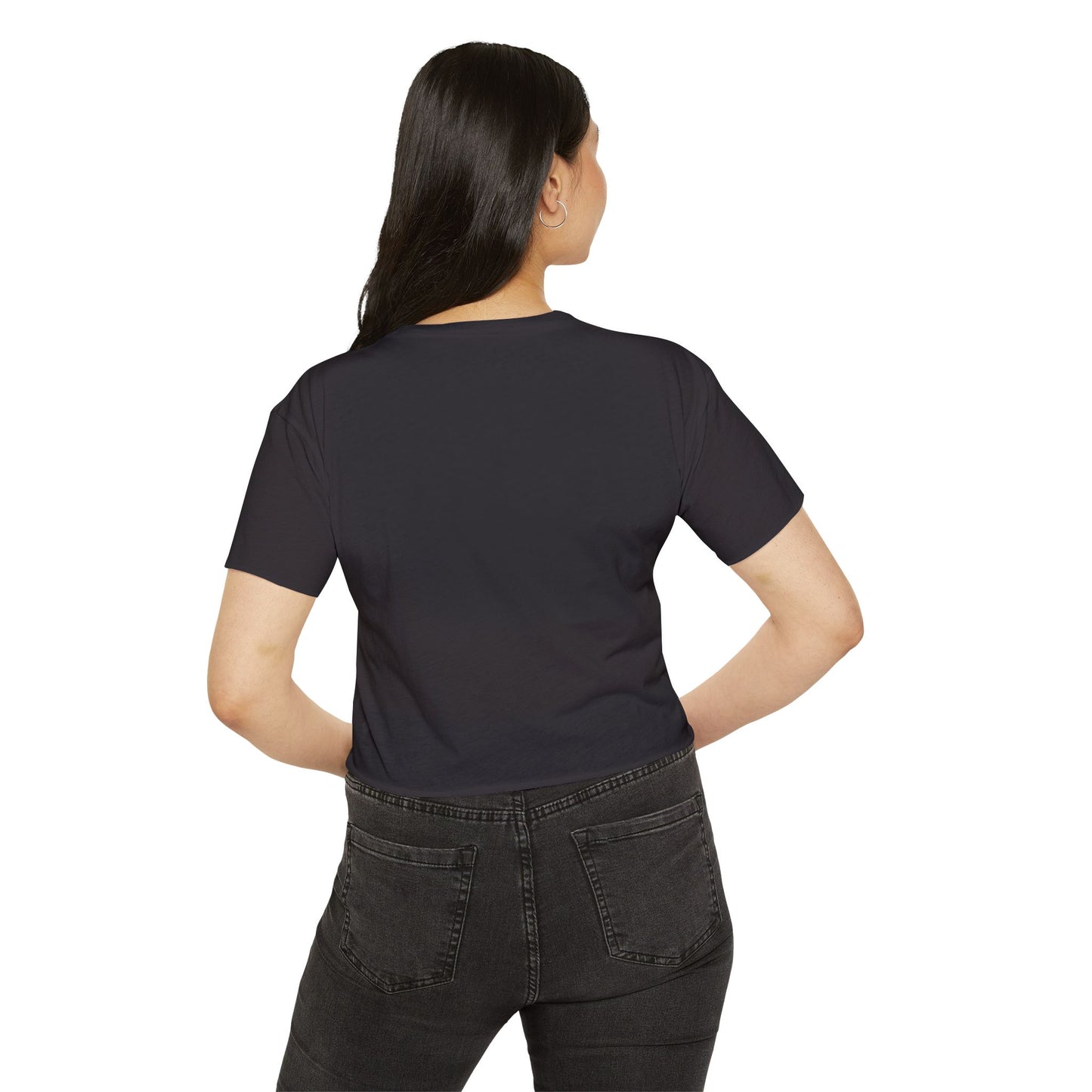 Candy Hearts Tropes Women's Festival Crop Top