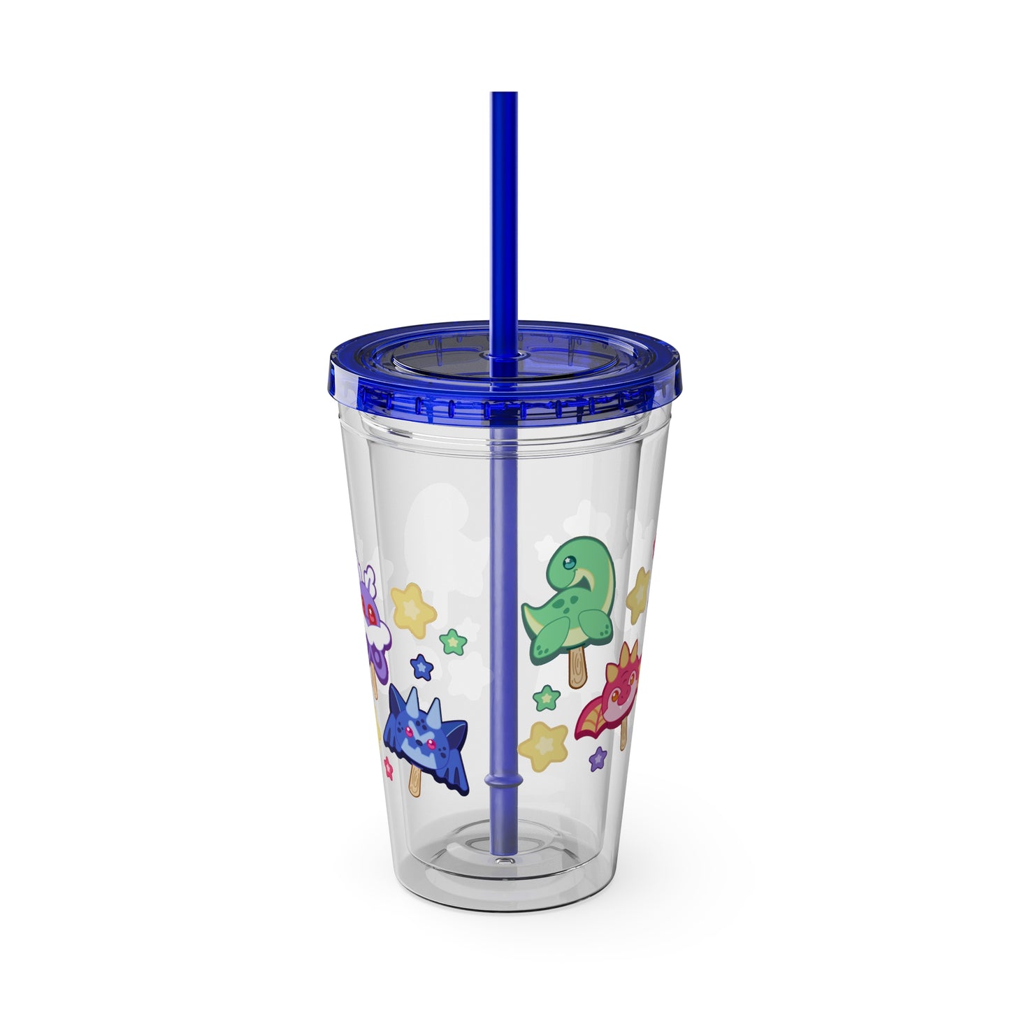 Monster Treats 2 Sunsplash Tumbler with Straw, 16oz
