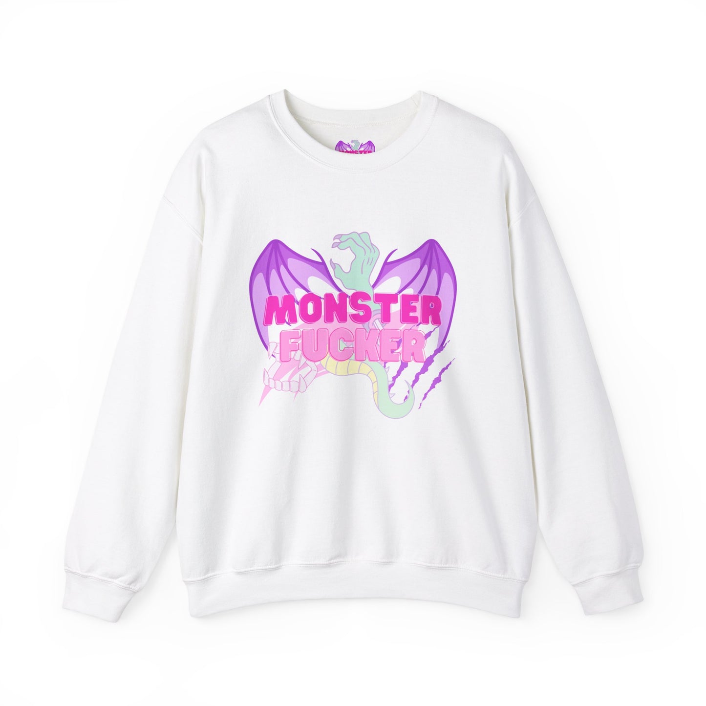 Monster Fucker Unisex Heavy Blend™ Crewneck Sweatshirt