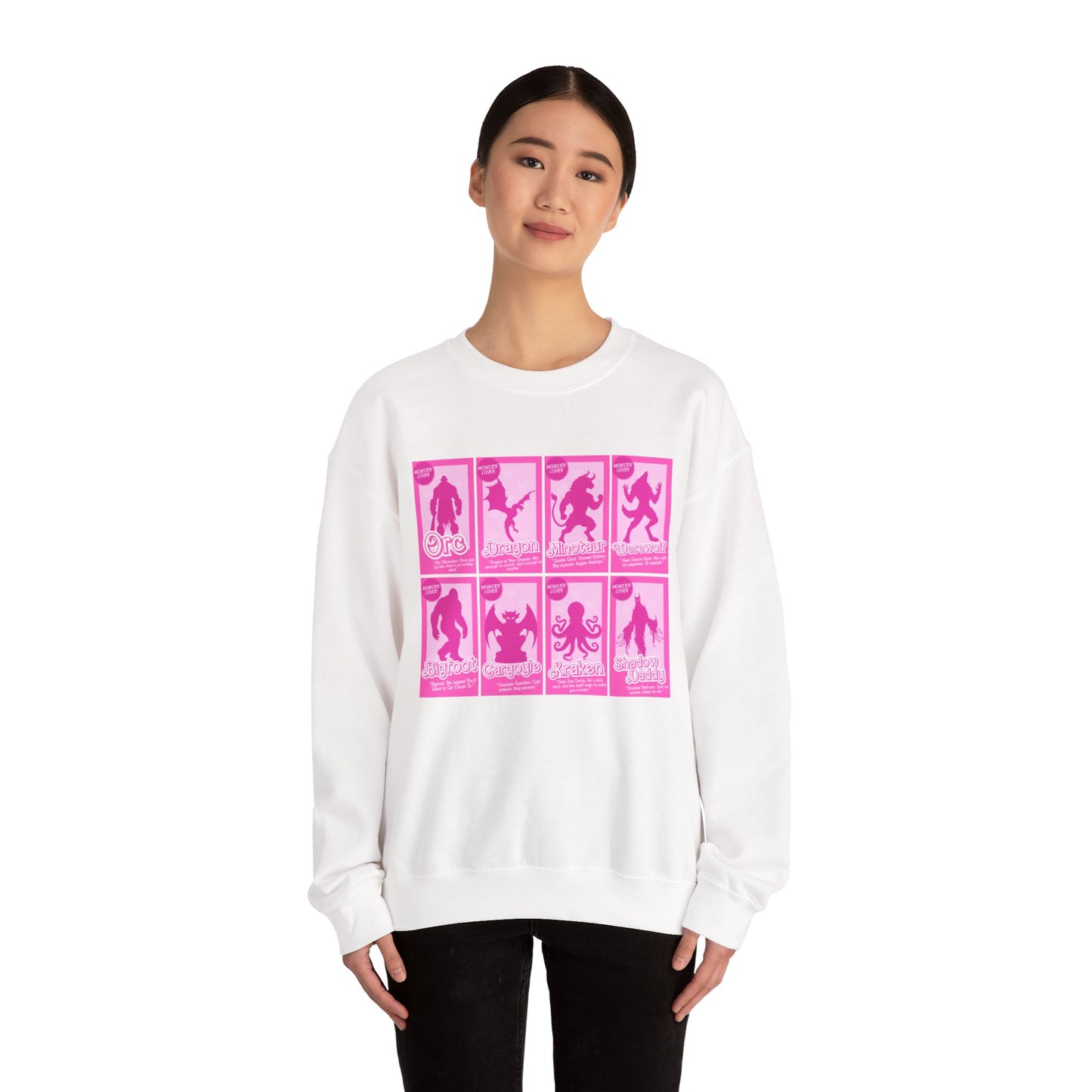 Monster Dolls Unisex Heavy Blend™ Crewneck Sweatshirt