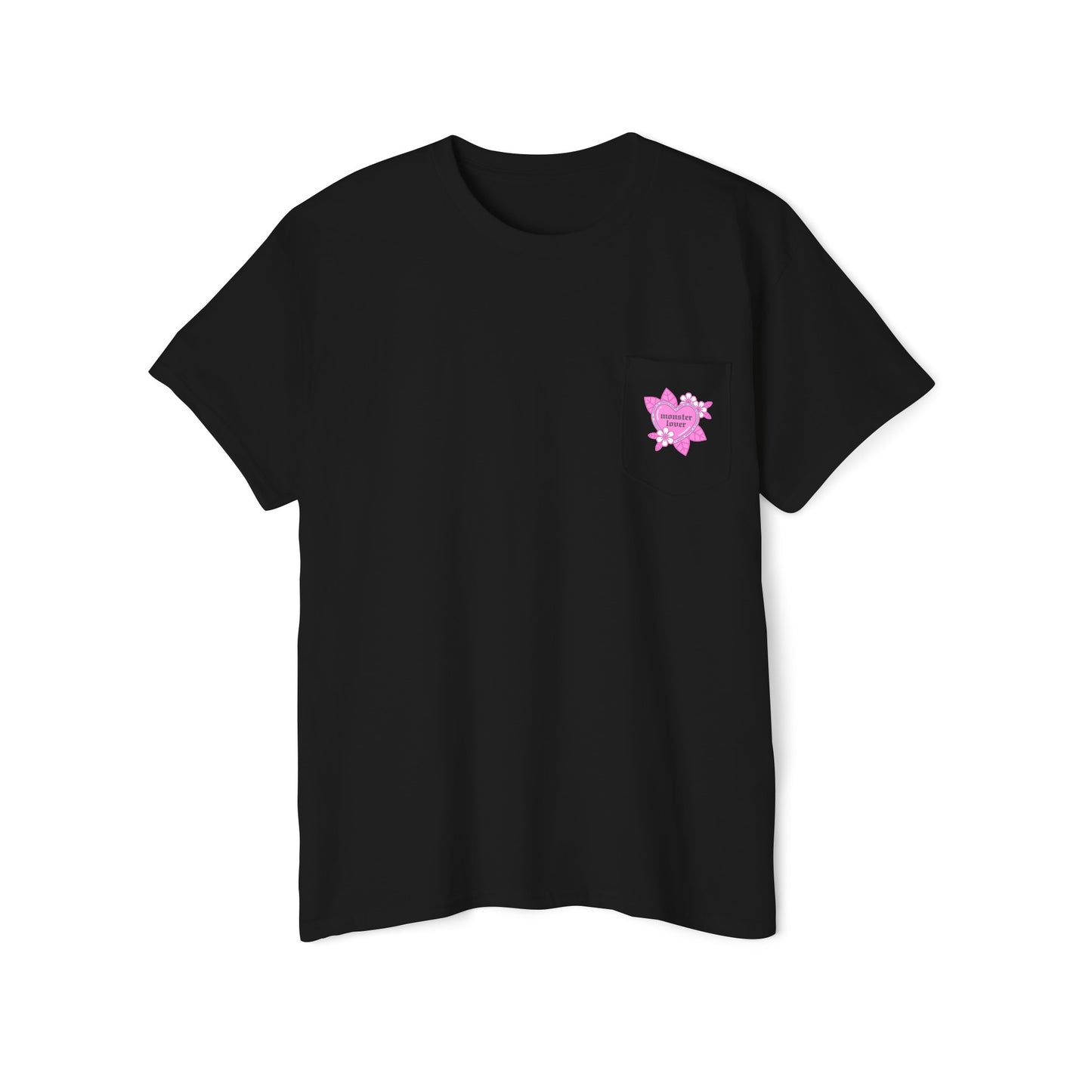 Tattoo Monster Hearts Unisex Heavy Cotton Pocket Tee