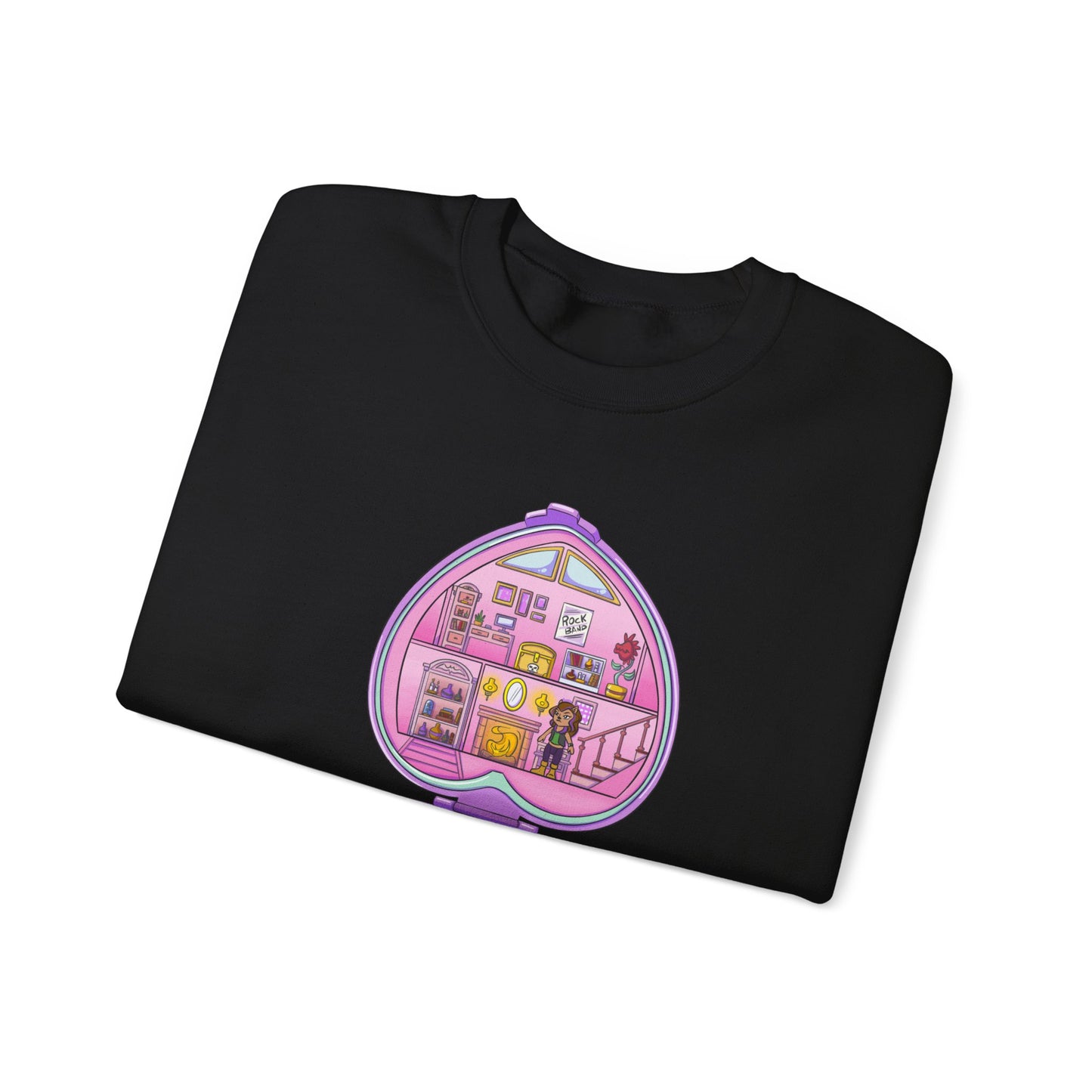 Monster Compact Unisex Heavy Blend™ Crewneck Sweatshirt