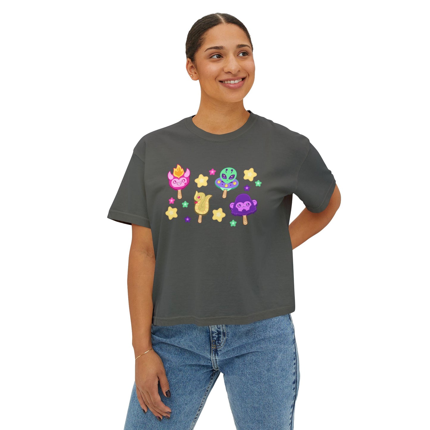 Monster Treats 3.0 Women's Boxy Tee