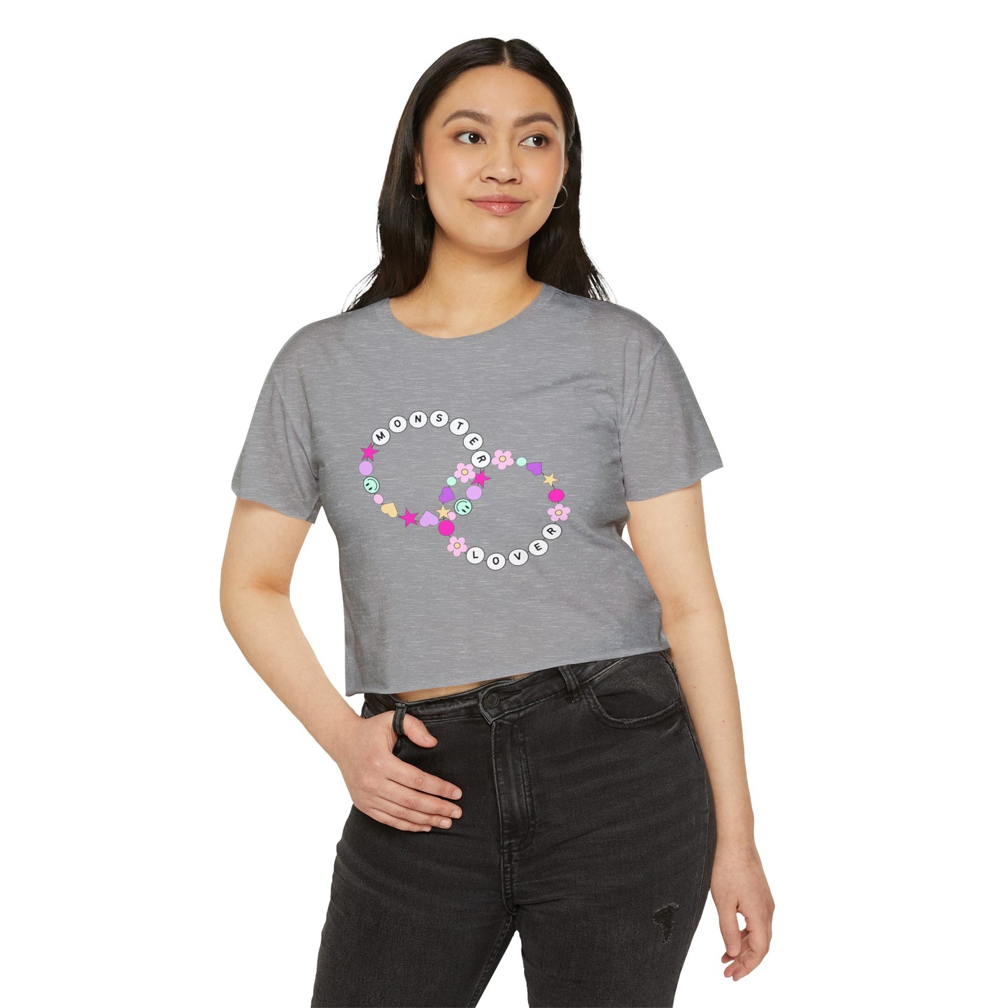 Friendship Bracelet Women's Festival Crop Top