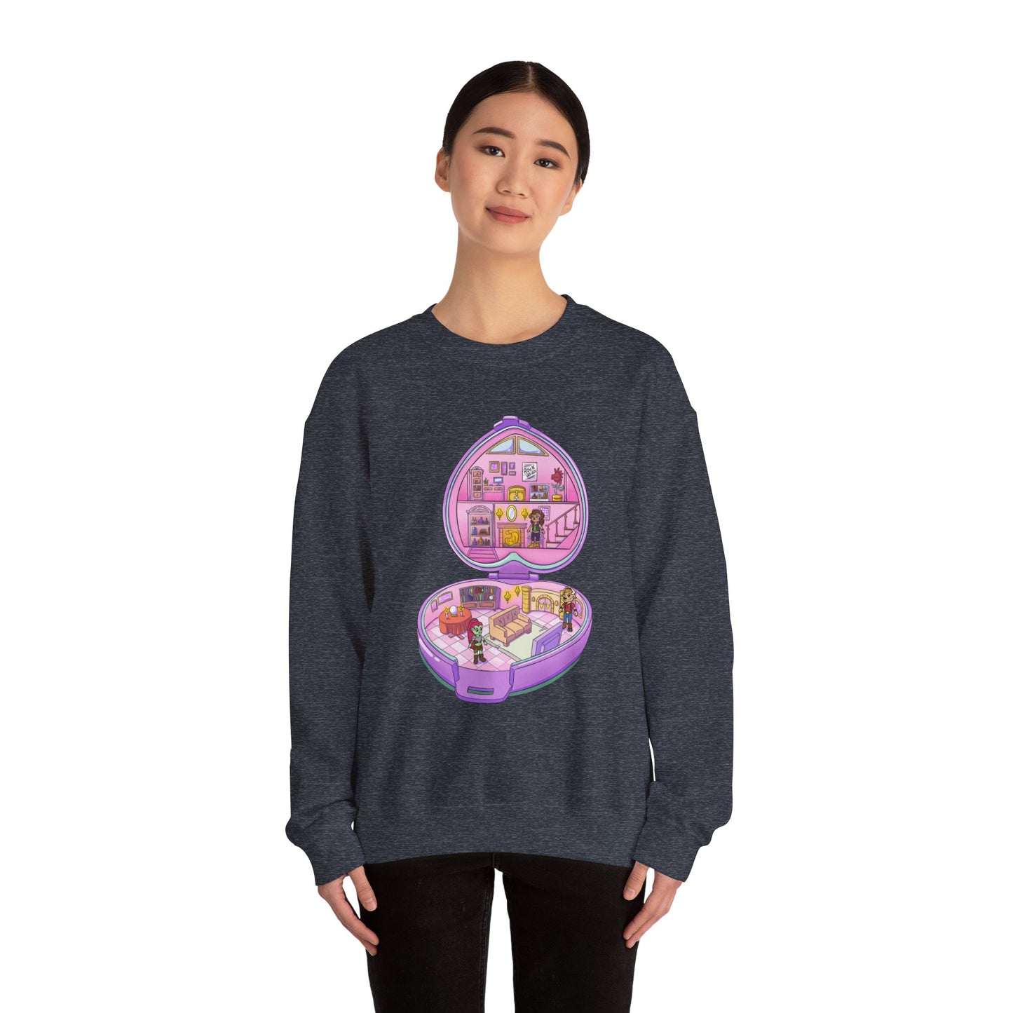 Monster Compact Unisex Heavy Blend™ Crewneck Sweatshirt