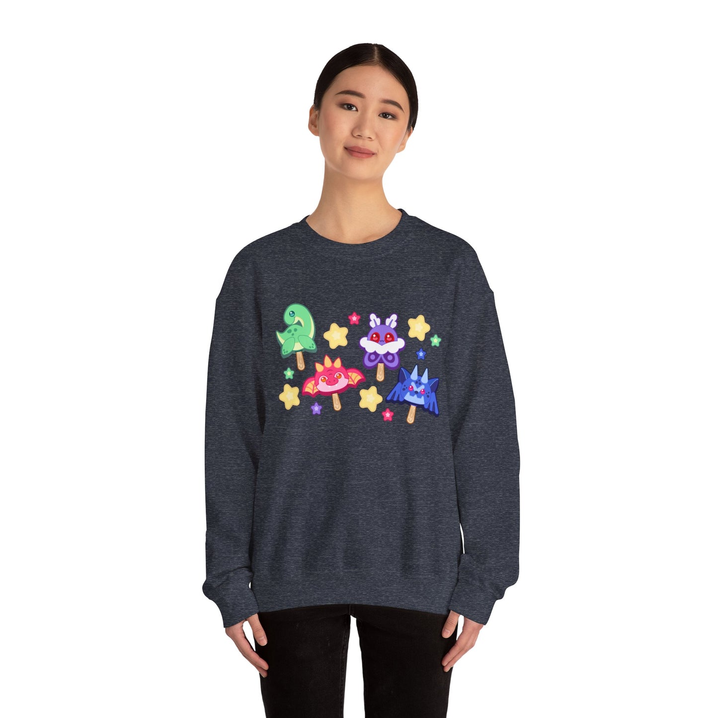 Monster Treats 2 Unisex Heavy Blend™ Crewneck Sweatshirt