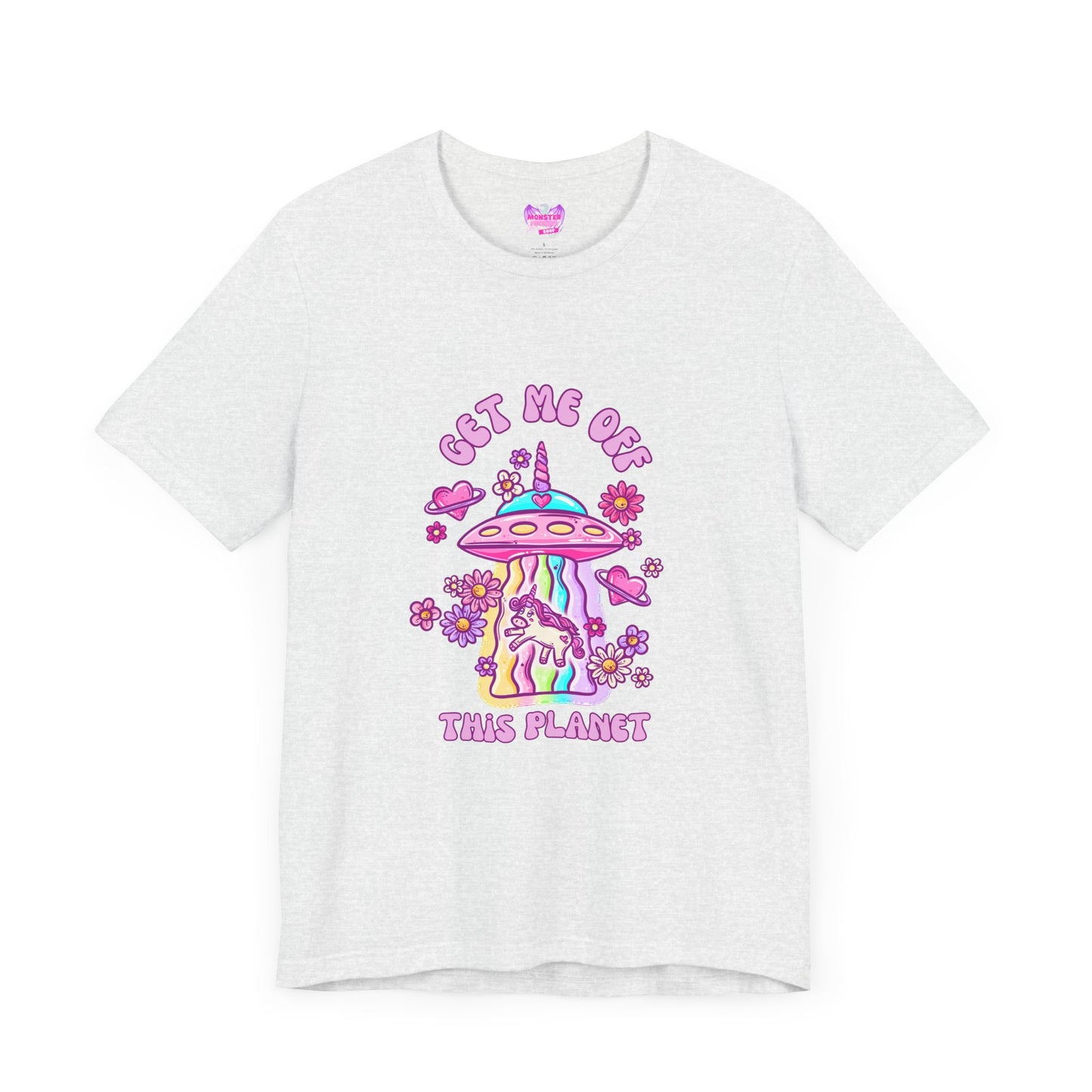 Get Me Off This Planet Unisex Jersey Short Sleeve Tee