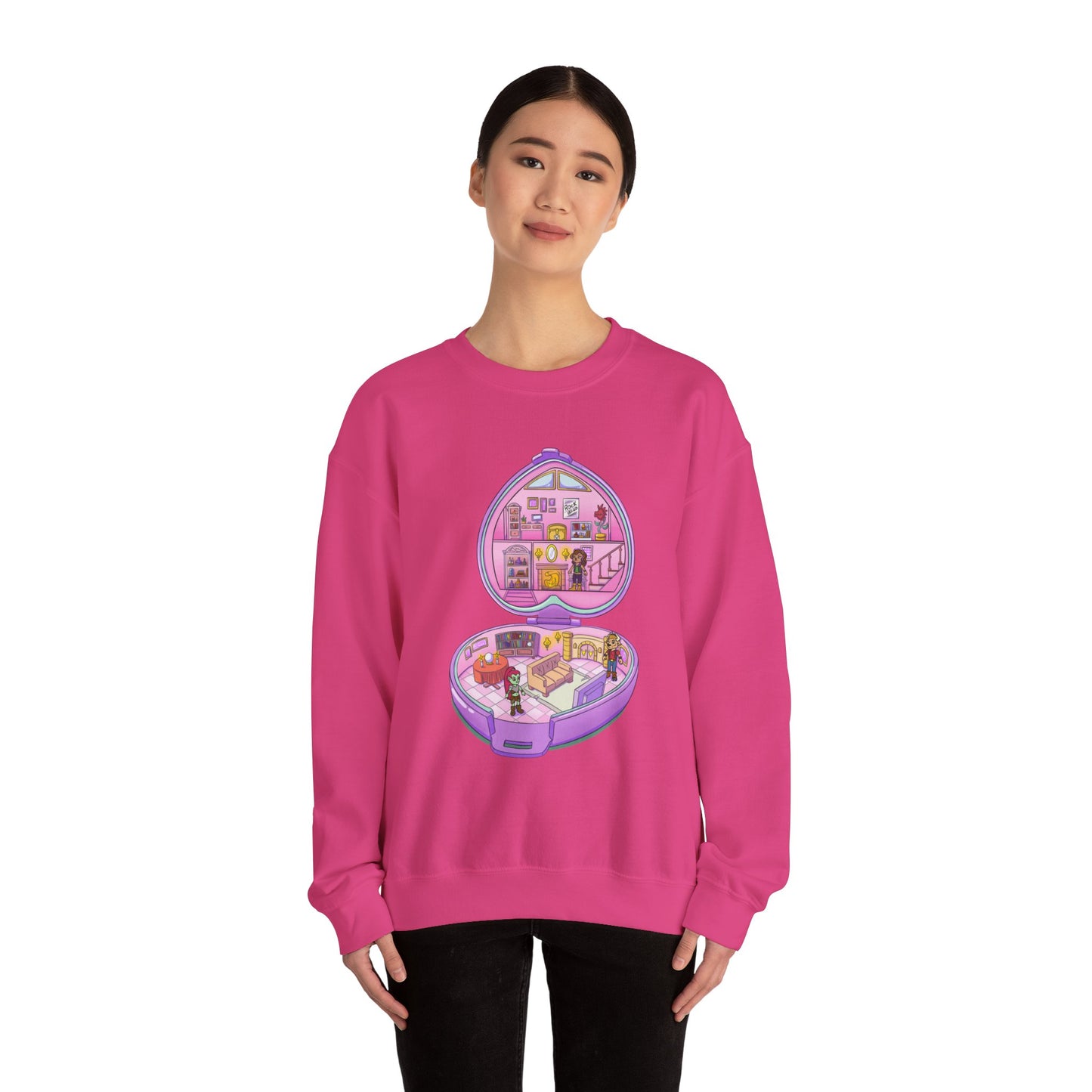 Monster Compact Unisex Heavy Blend™ Crewneck Sweatshirt
