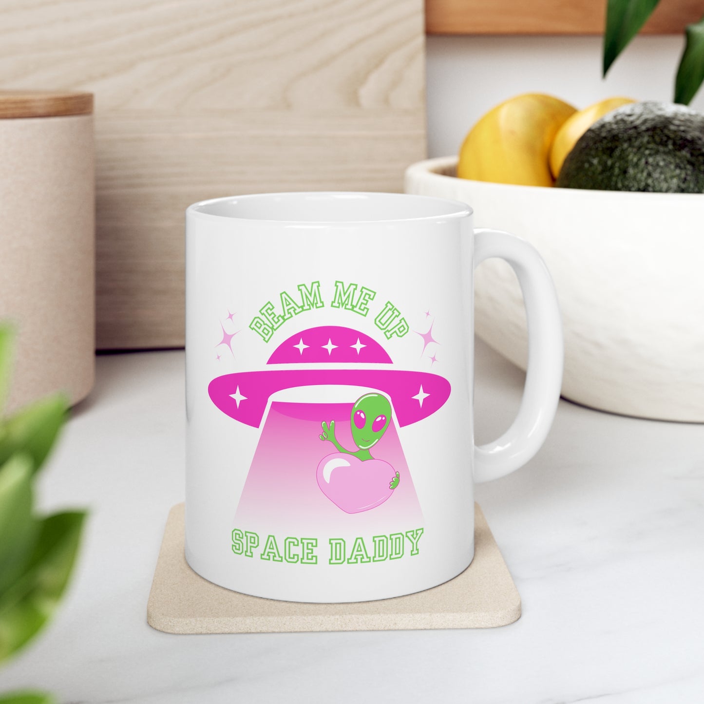 Space Daddy Ceramic Mug 11oz