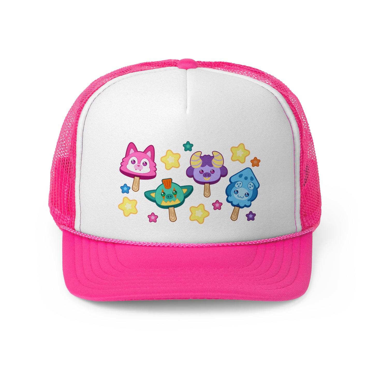 Monster Treats Trucker Caps