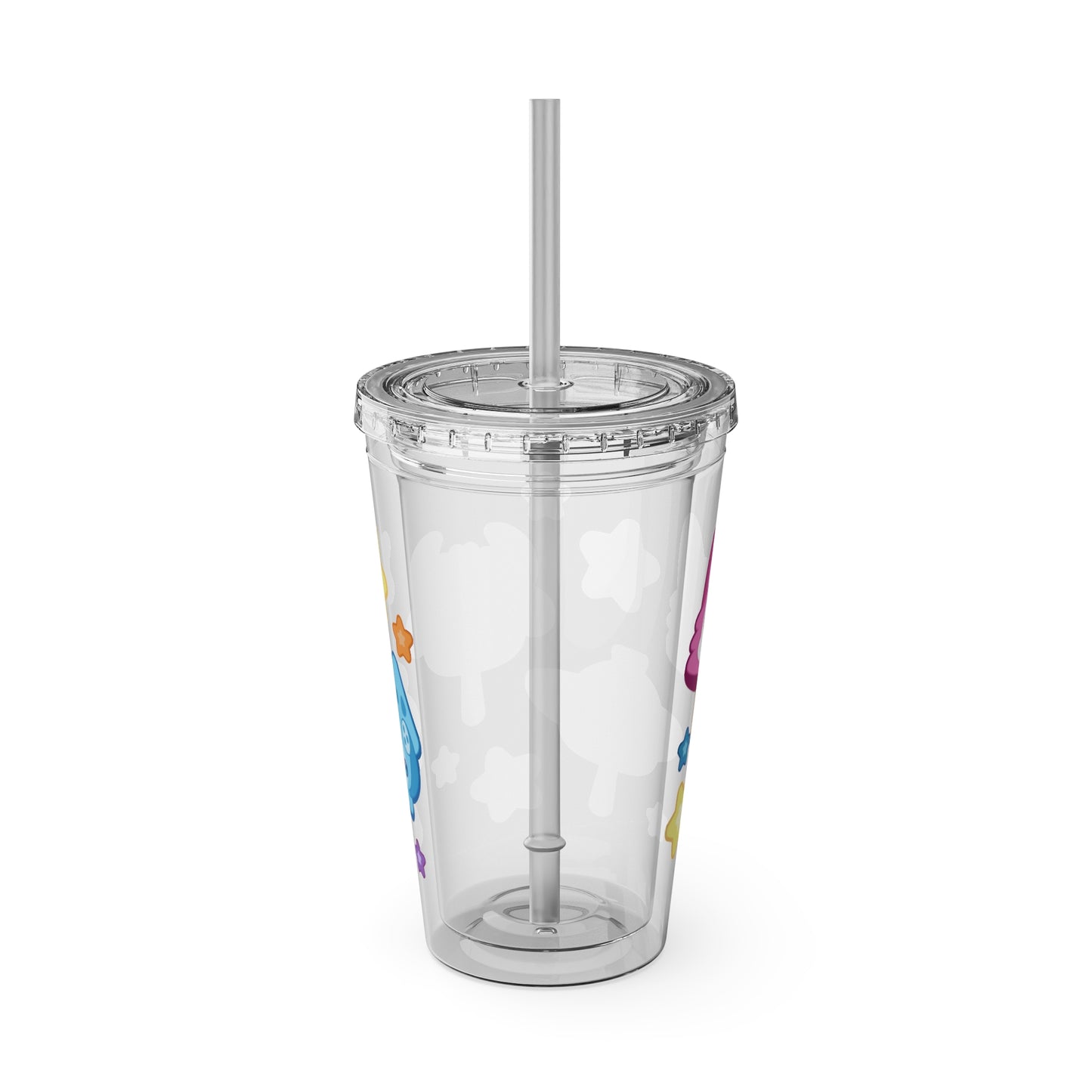 Monster Treats Sunsplash Tumbler with Straw, 16oz