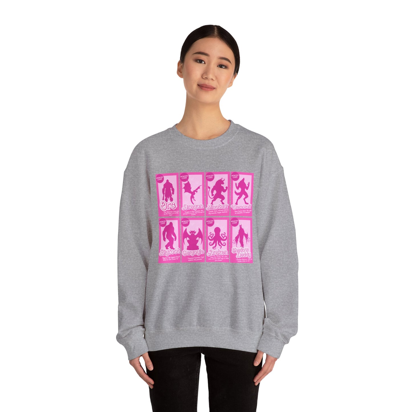 Monster Dolls Unisex Heavy Blend™ Crewneck Sweatshirt