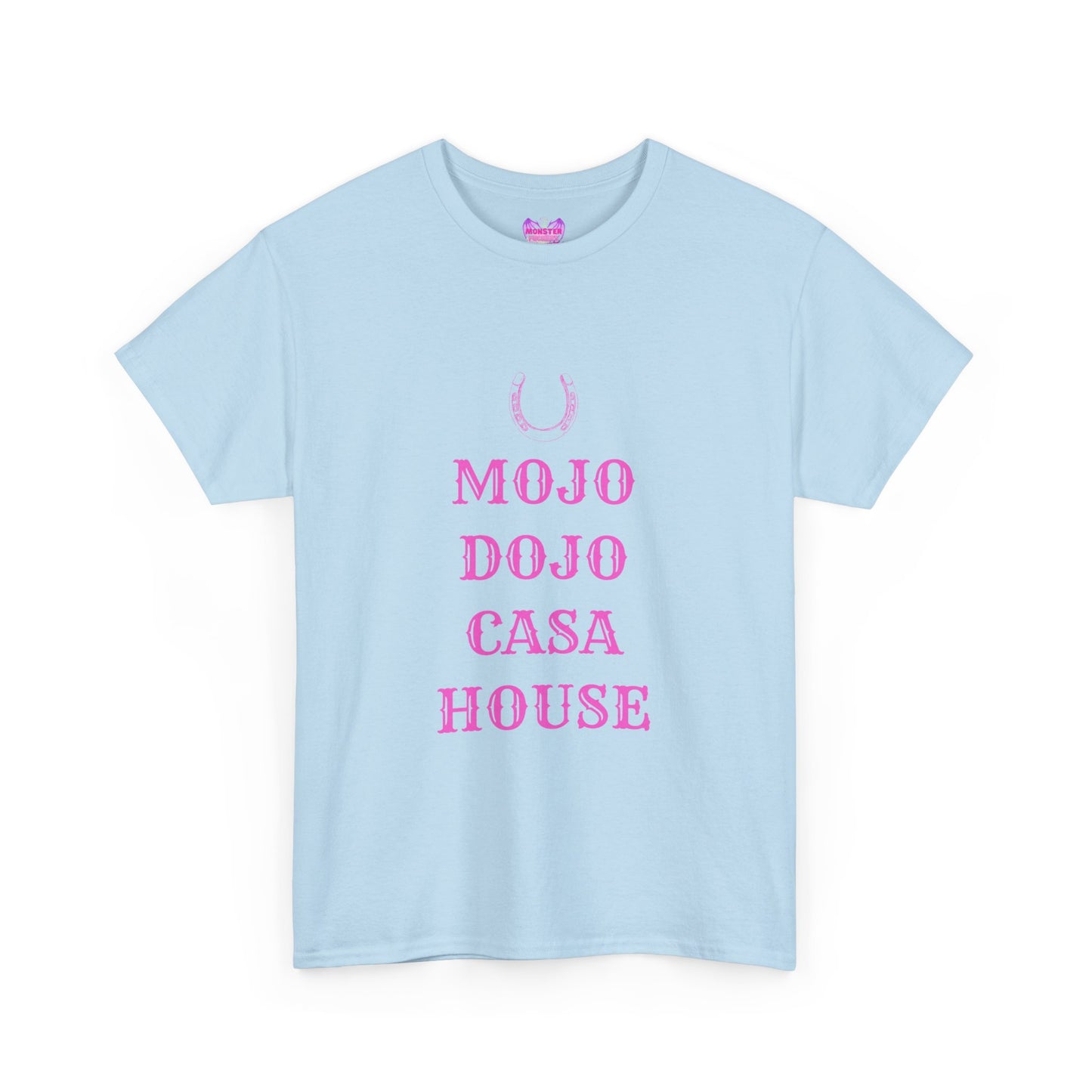 Mojo Dojo Casa House PINK Unisex Heavy Cotton Tee GILDAN