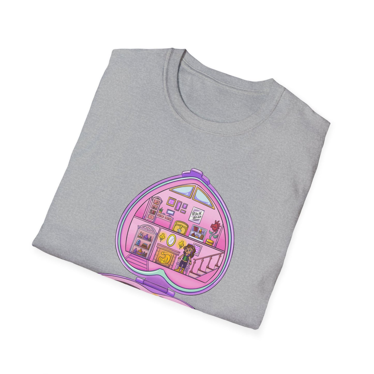 Monster Compact Unisex Softstyle T-Shirt