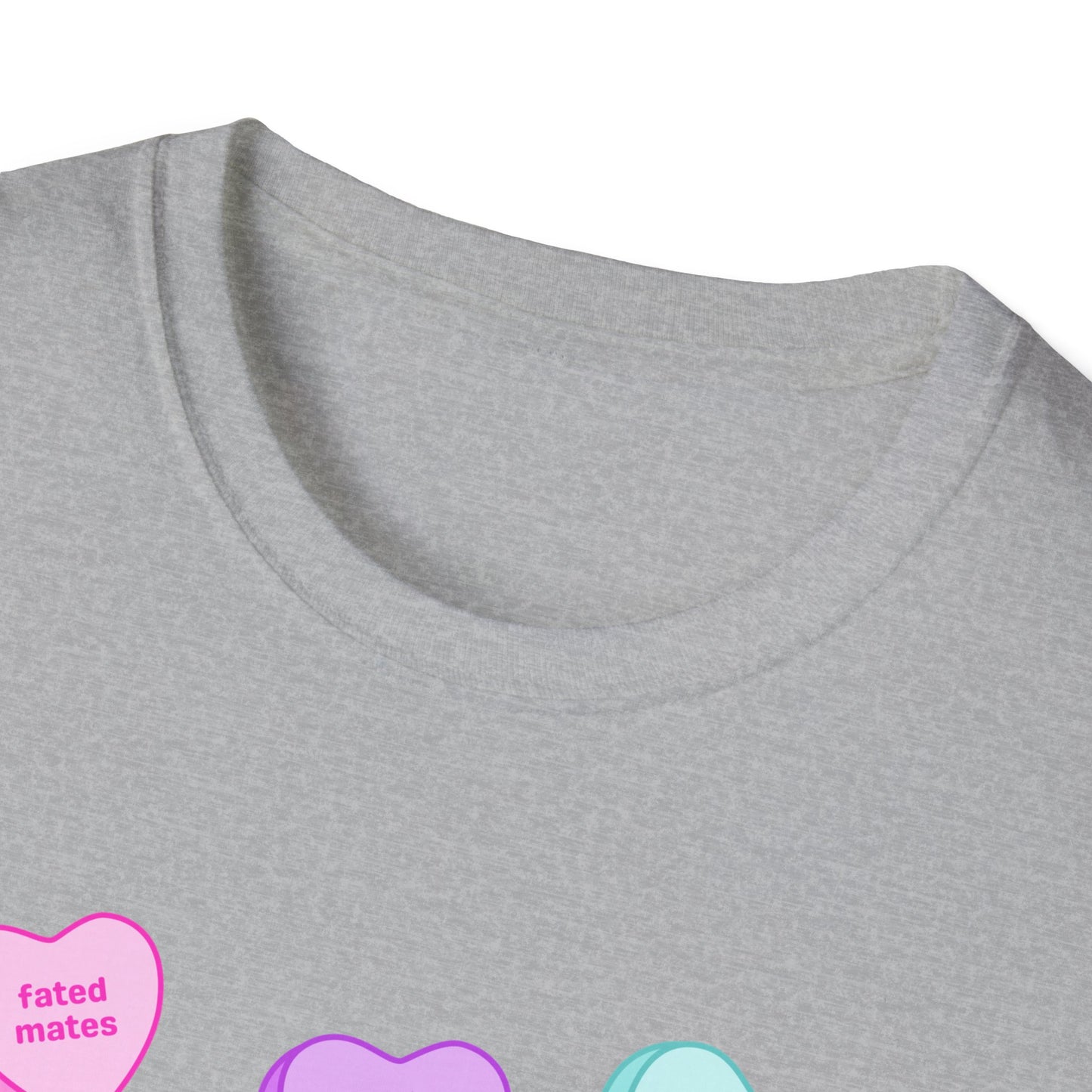 Candy Hearts Tropes Unisex Softstyle T-Shirt