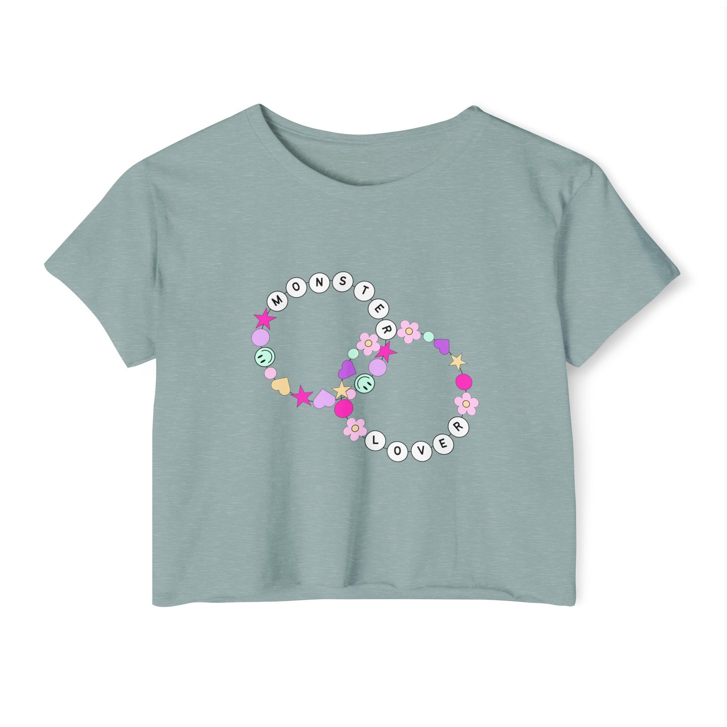 Friendship Bracelet Women's Festival Crop Top