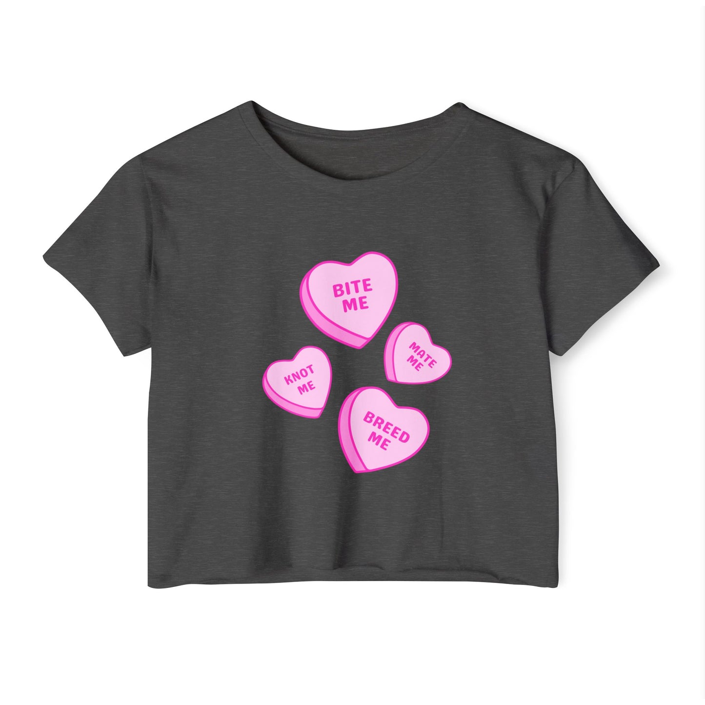 Knotty Hearts Women's Festival Crop Top