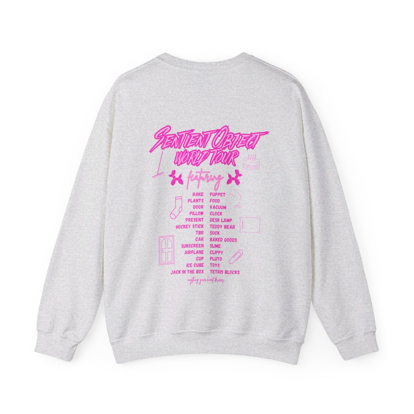 Sentient Object World Tour Unisex Heavy Blend™ Crewneck Sweatshirt