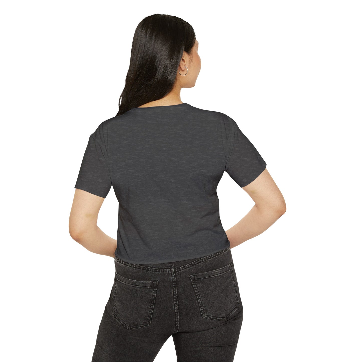 Checker Monster Lover Women's Festival Crop Top