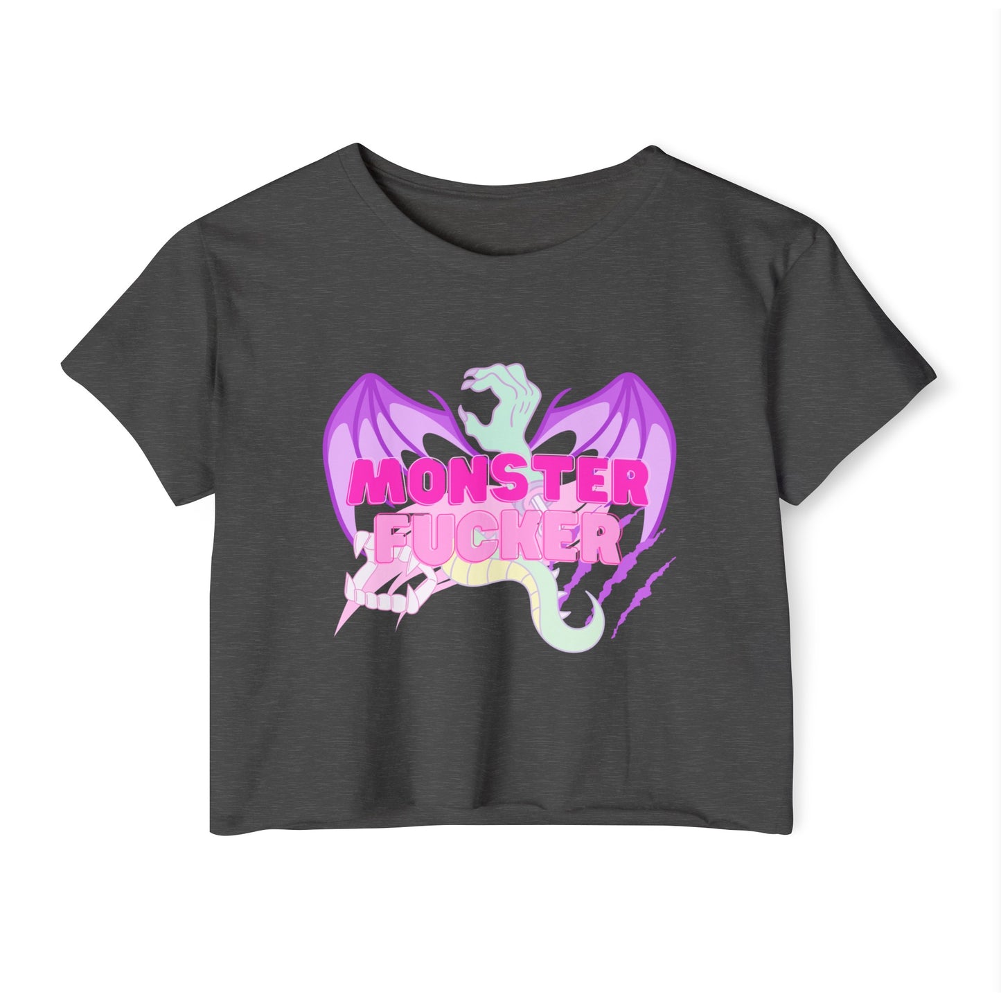 Monster Fucker Women's Festival Crop Top