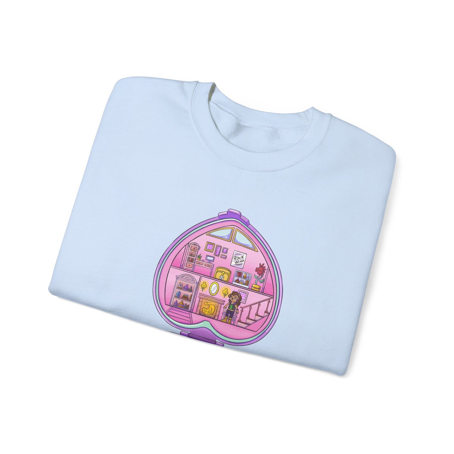 Monster Compact Unisex Heavy Blend™ Crewneck Sweatshirt