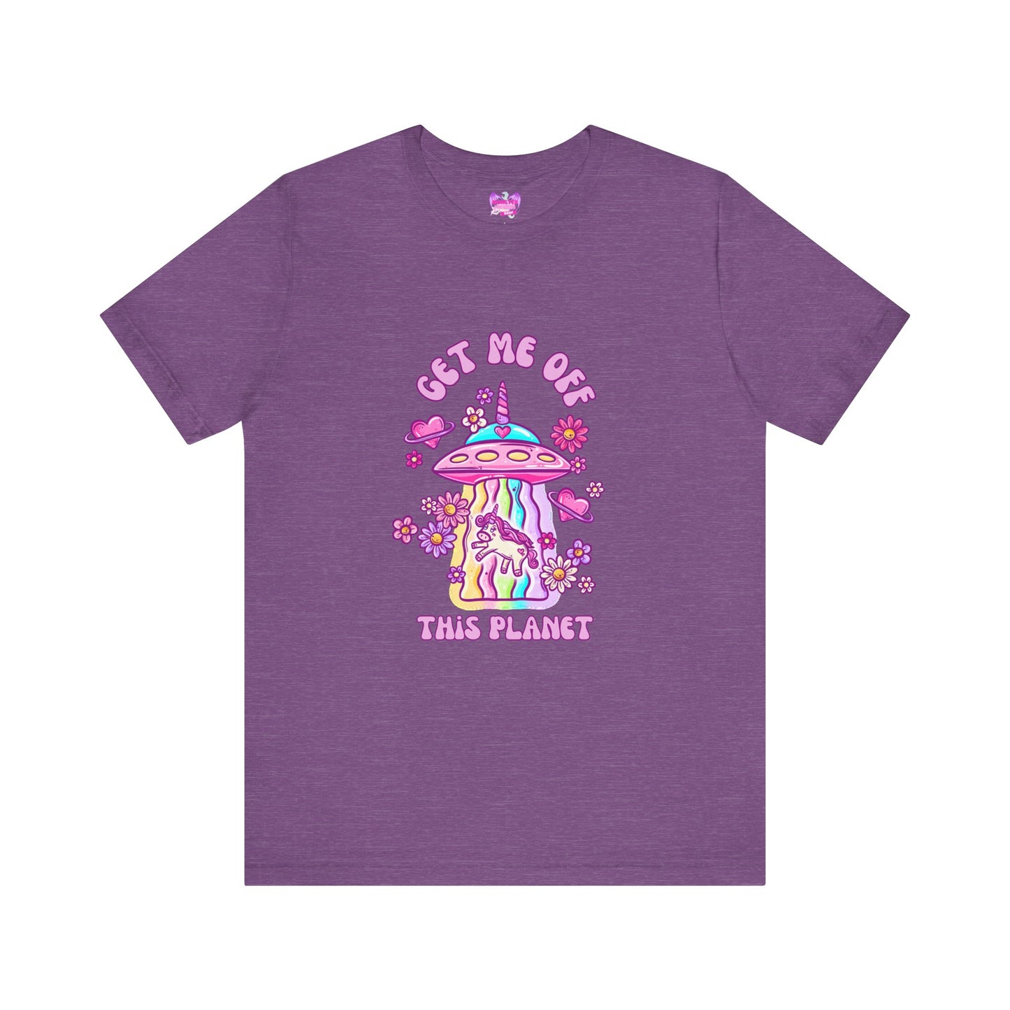 Get Me Off This Planet Unisex Jersey Short Sleeve Tee
