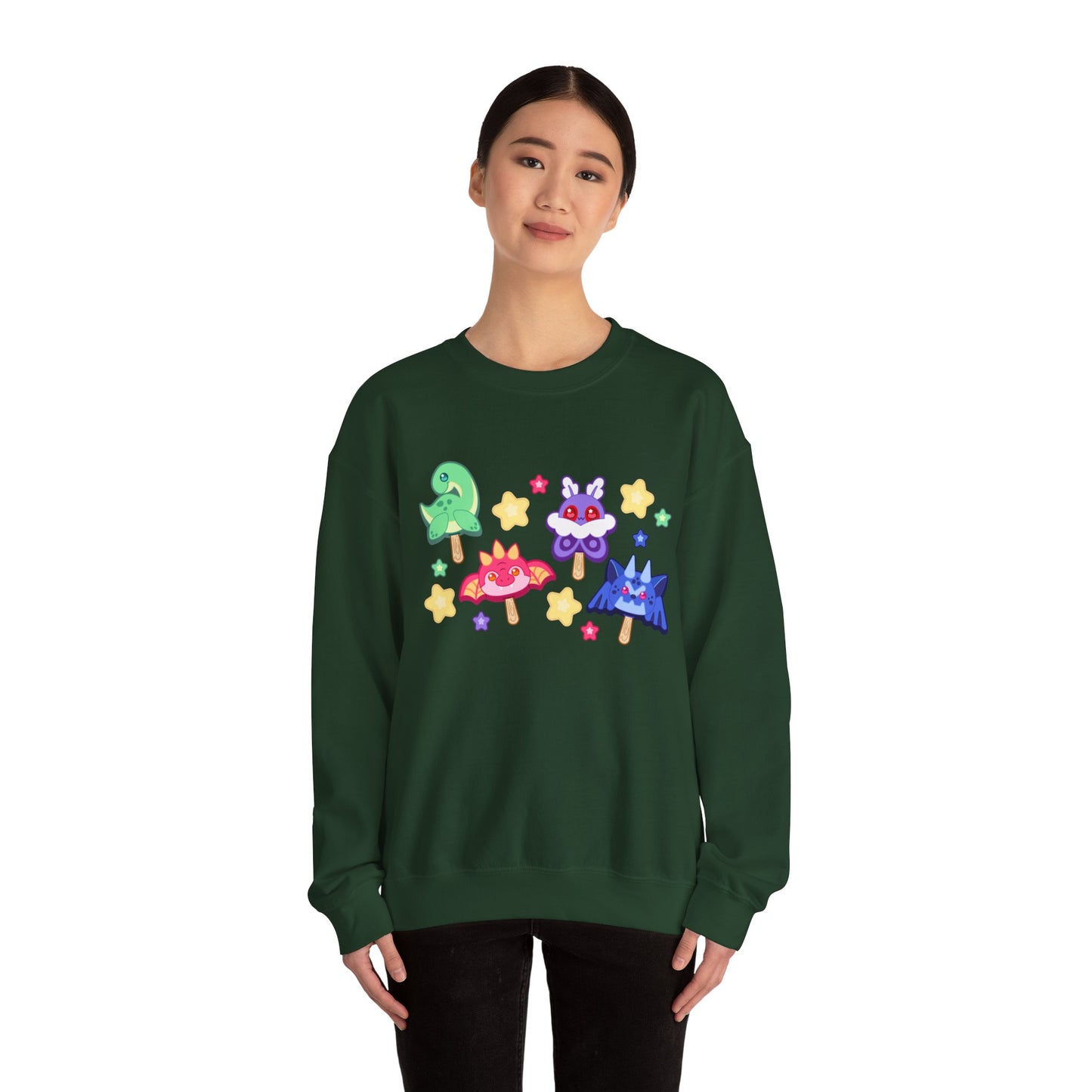 Monster Treats 2 Unisex Heavy Blend™ Crewneck Sweatshirt