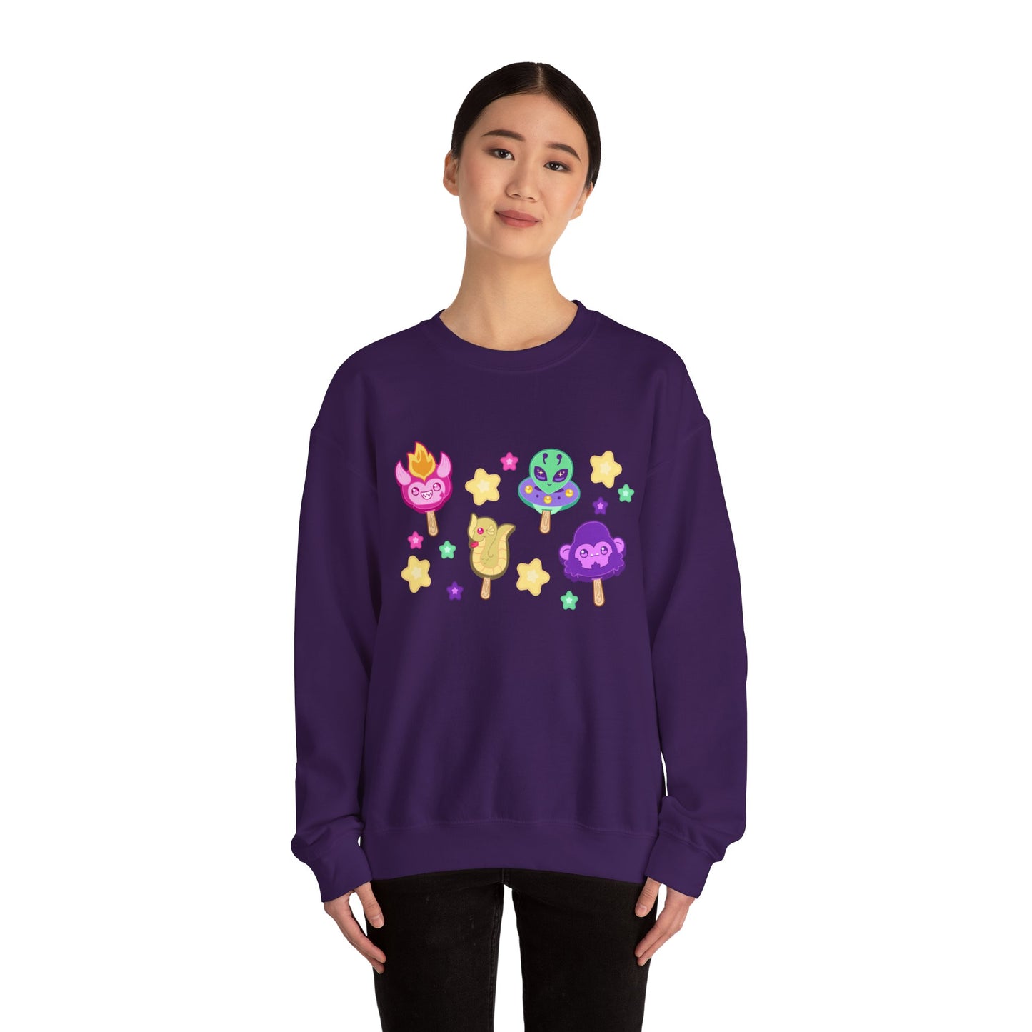 Monster Treats 3.0 Unisex Heavy Blend™ Crewneck Sweatshirt