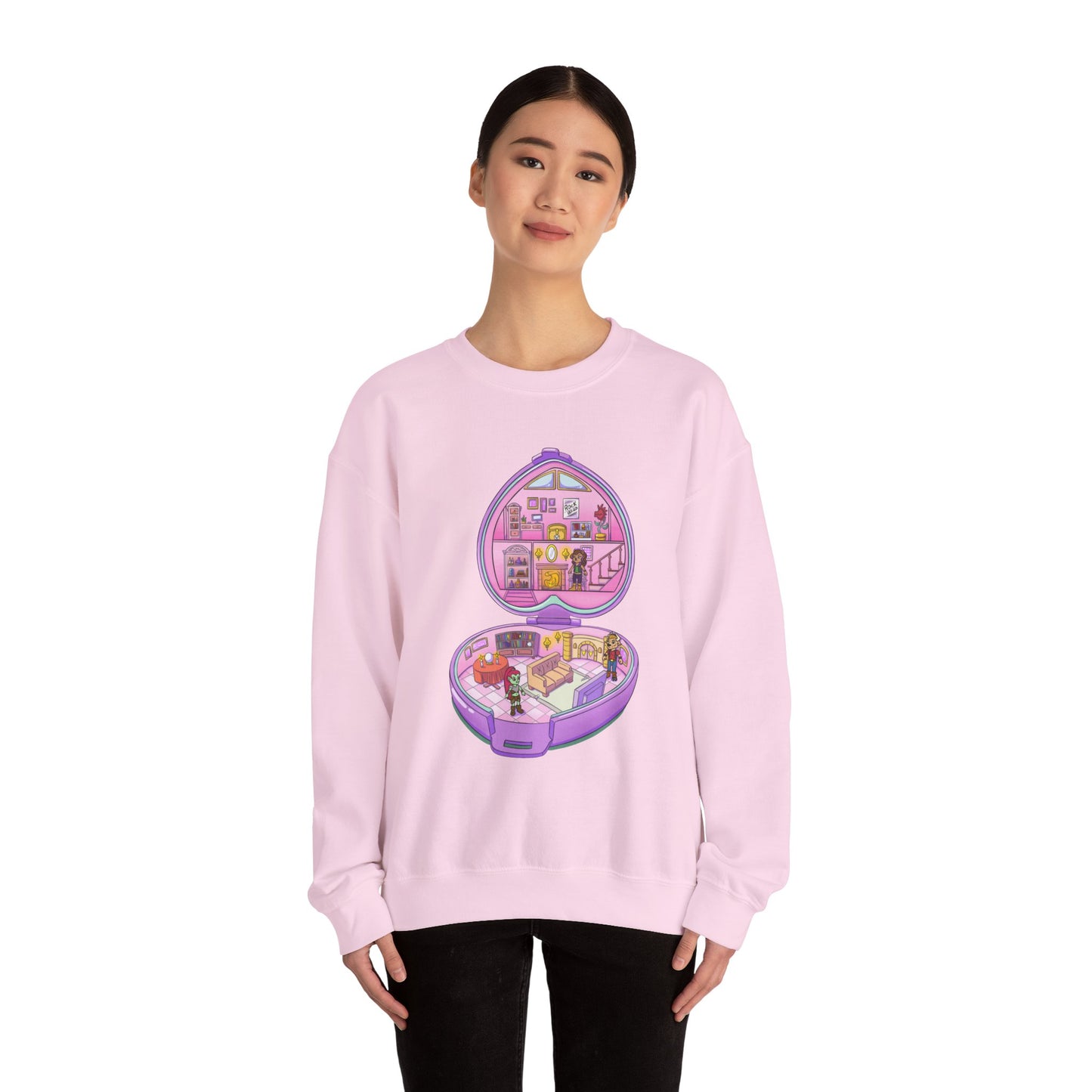 Monster Compact Unisex Heavy Blend™ Crewneck Sweatshirt