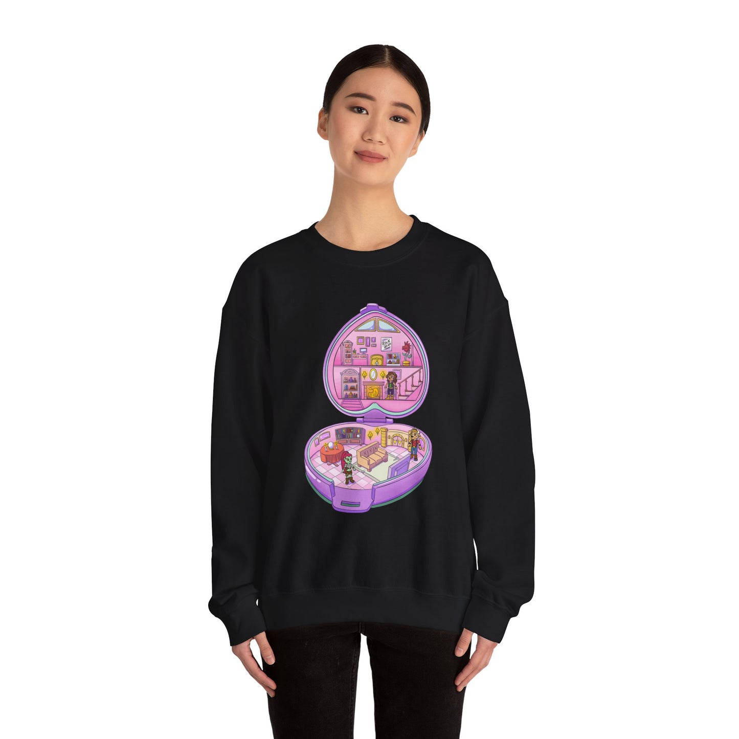 Monster Compact Unisex Heavy Blend™ Crewneck Sweatshirt