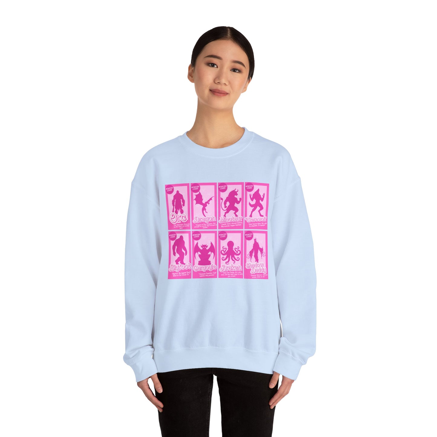 Monster Dolls Unisex Heavy Blend™ Crewneck Sweatshirt