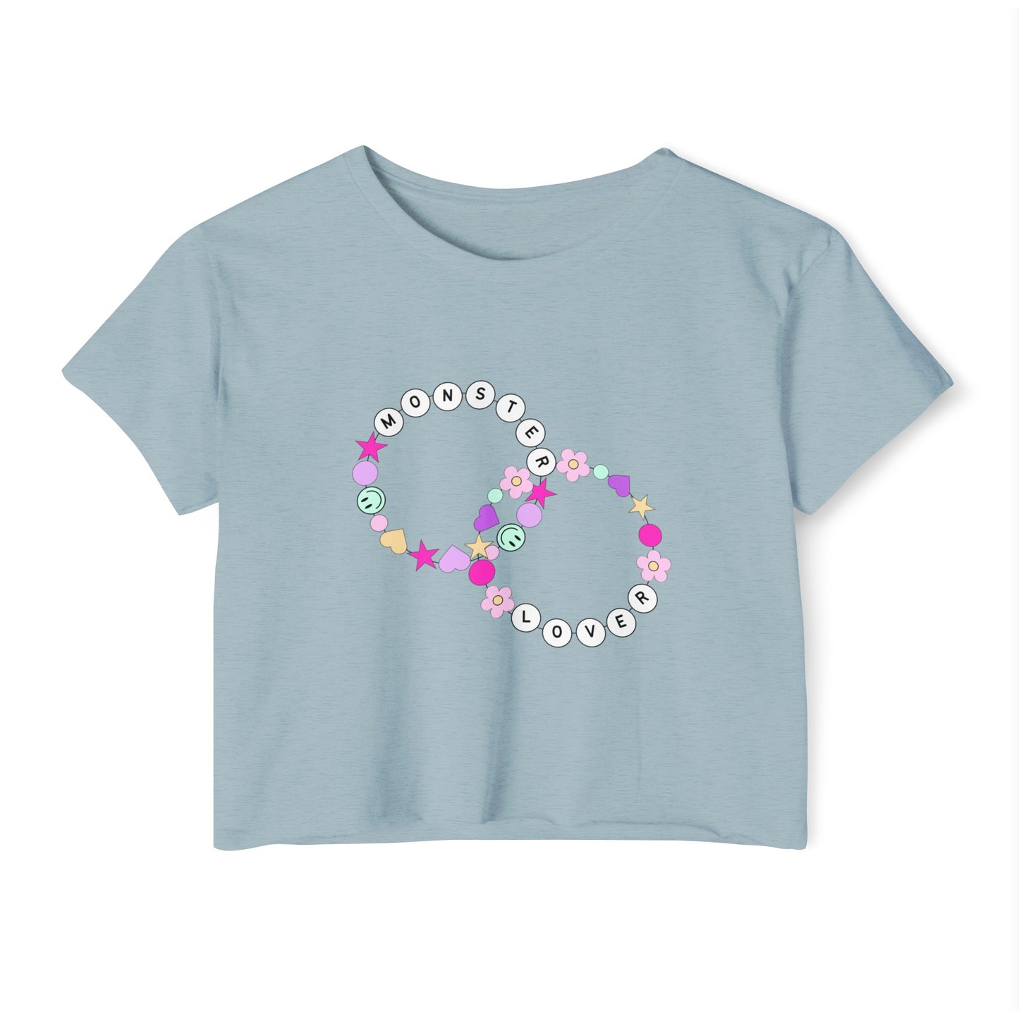 Friendship Bracelet Women's Festival Crop Top