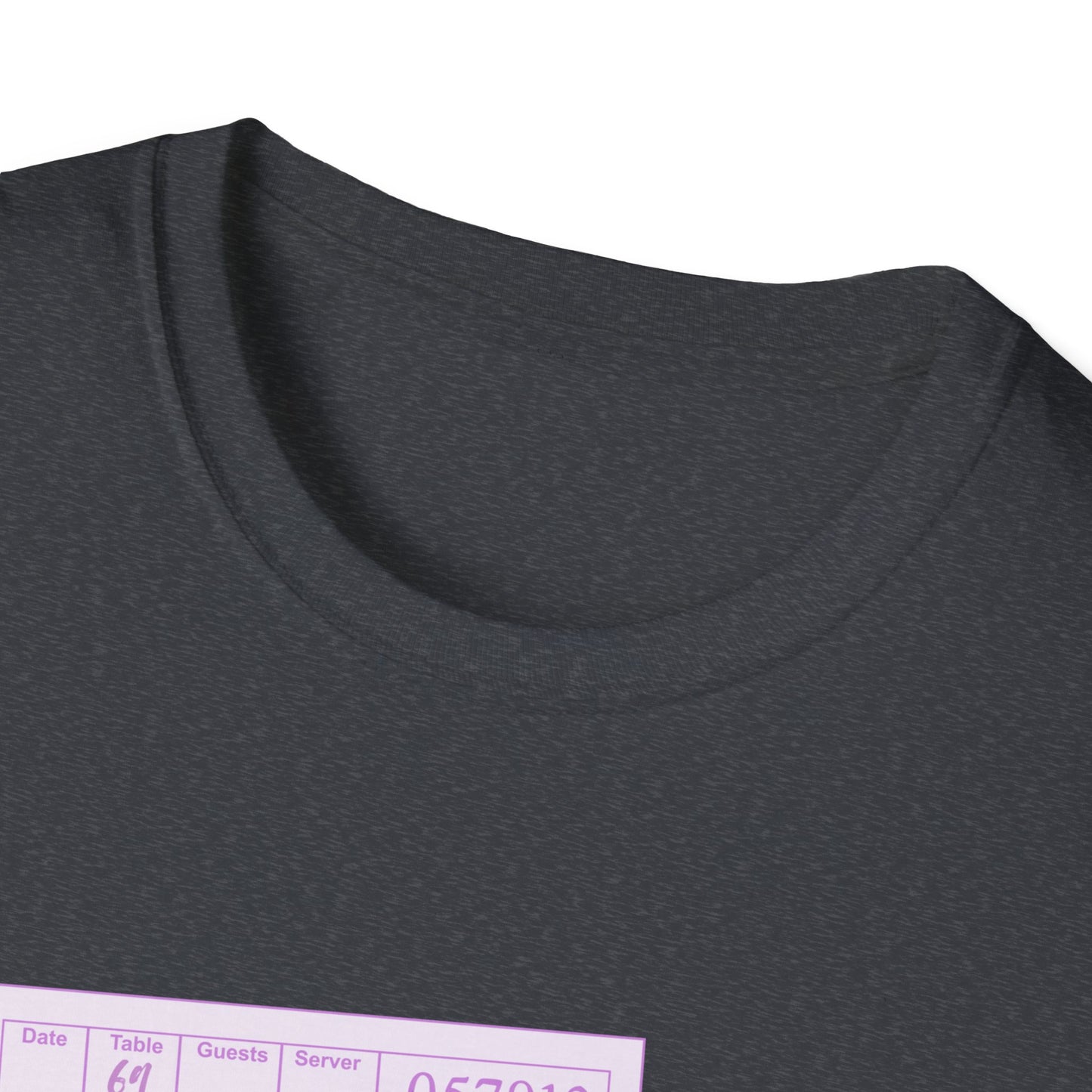 Guest Check Purple Unisex Softstyle T-Shirt