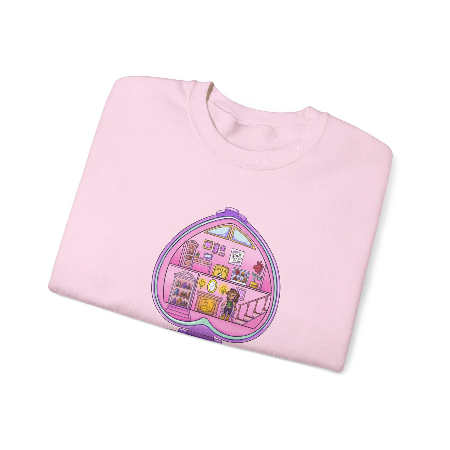 Monster Compact Unisex Heavy Blend™ Crewneck Sweatshirt