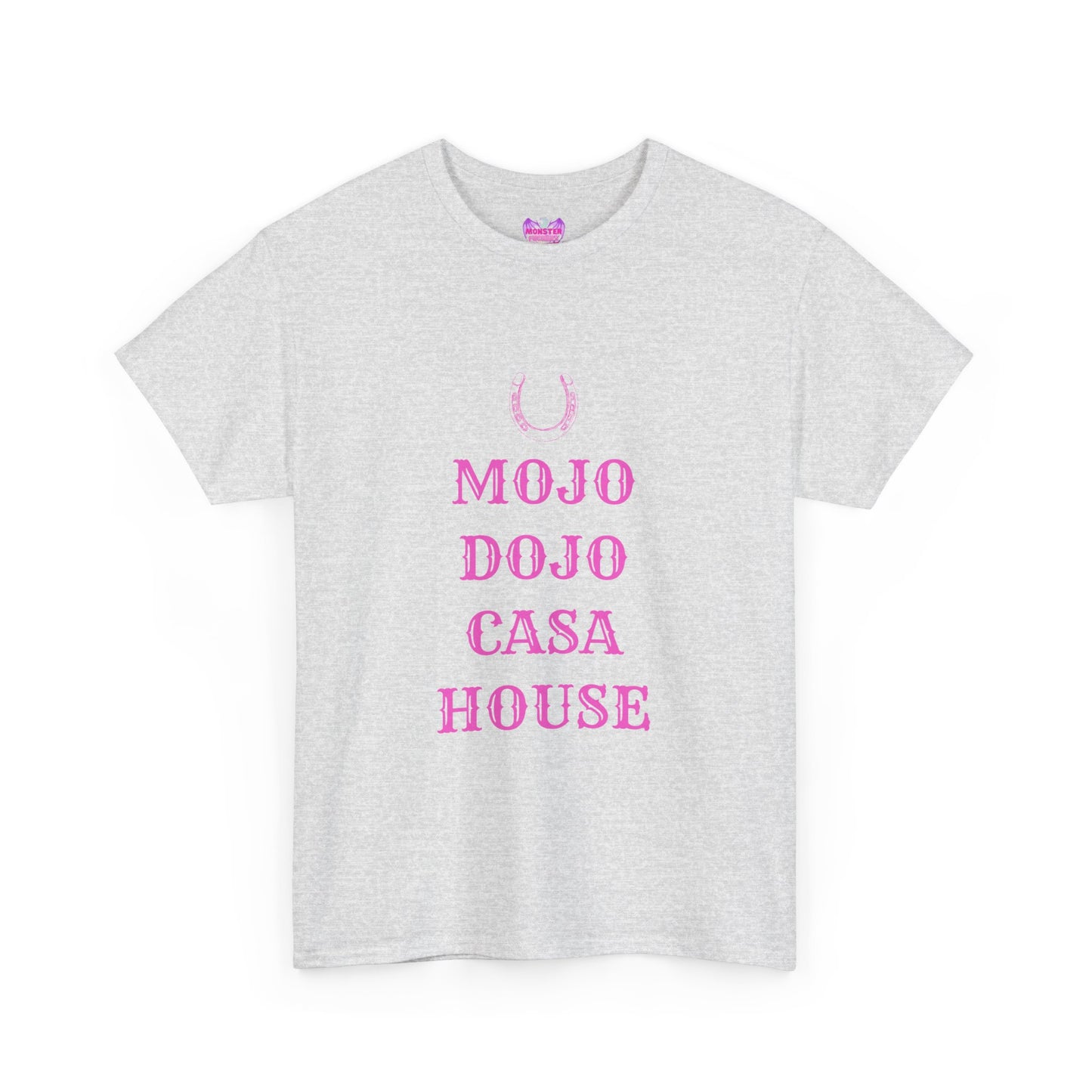 Mojo Dojo Casa House PINK Unisex Heavy Cotton Tee GILDAN