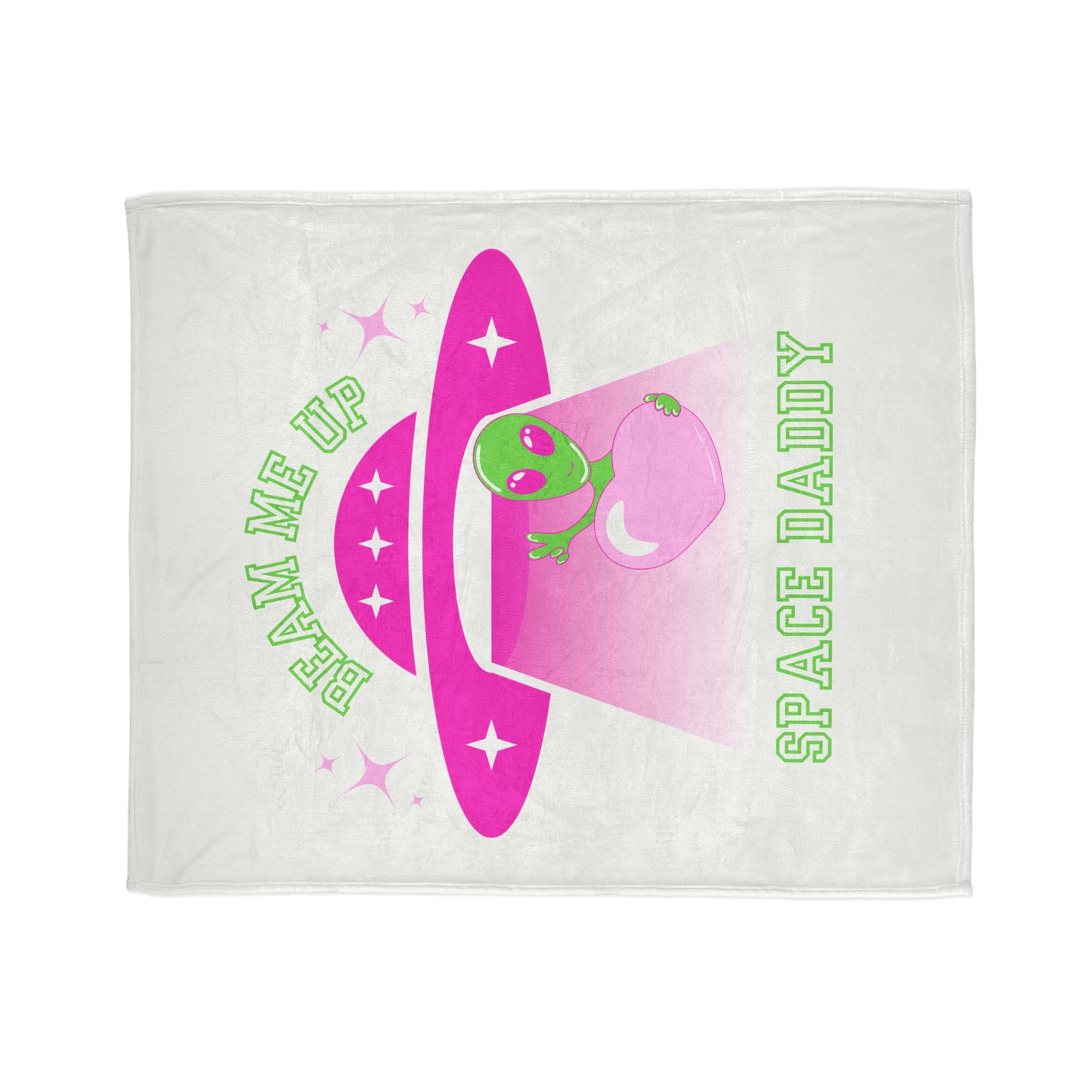 Space Daddy Soft Polyester Blanket