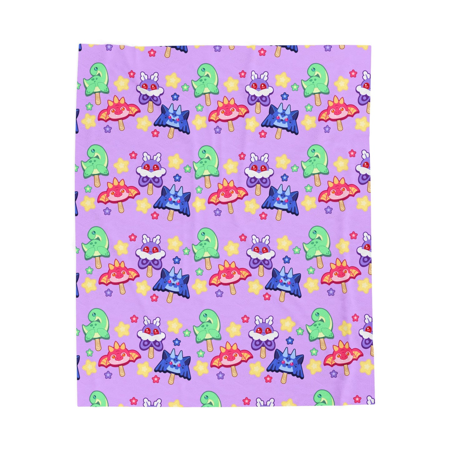 Monster Treats 2 Velveteen Plush Blanket