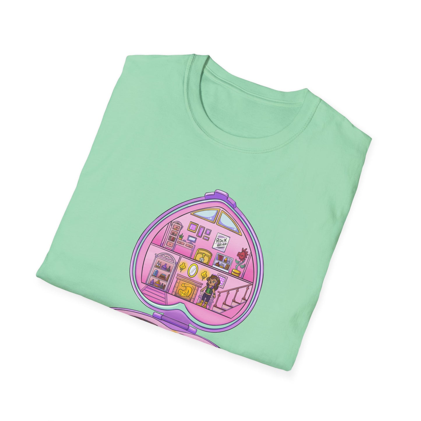 Monster Compact Unisex Softstyle T-Shirt