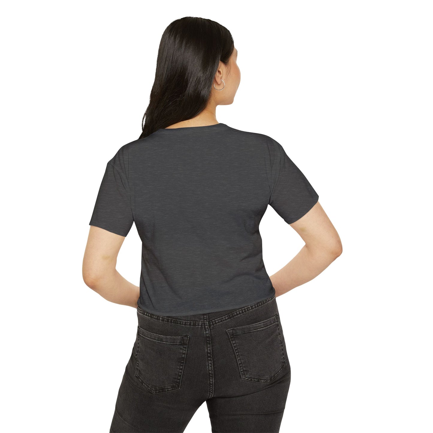 Candy Hearts Tropes Women's Festival Crop Top
