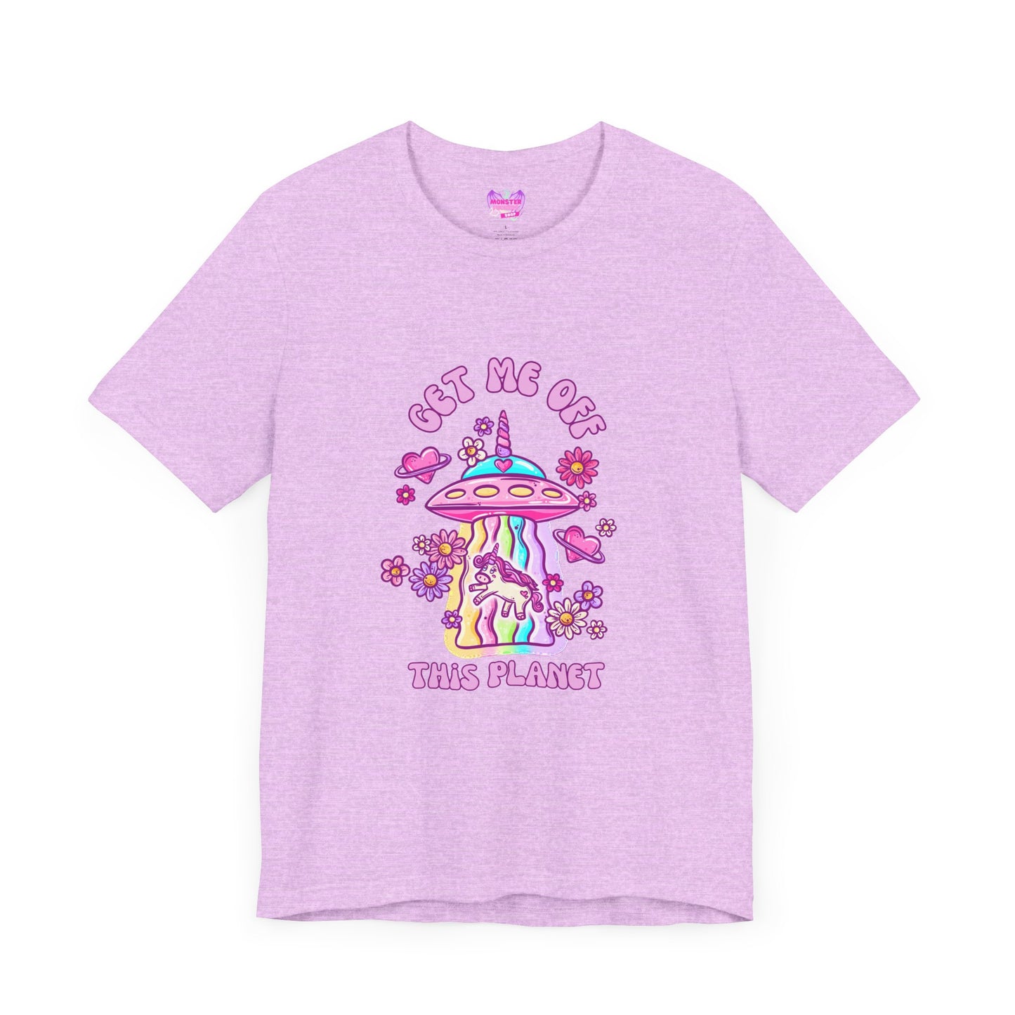 Get Me Off This Planet Unisex Jersey Short Sleeve Tee