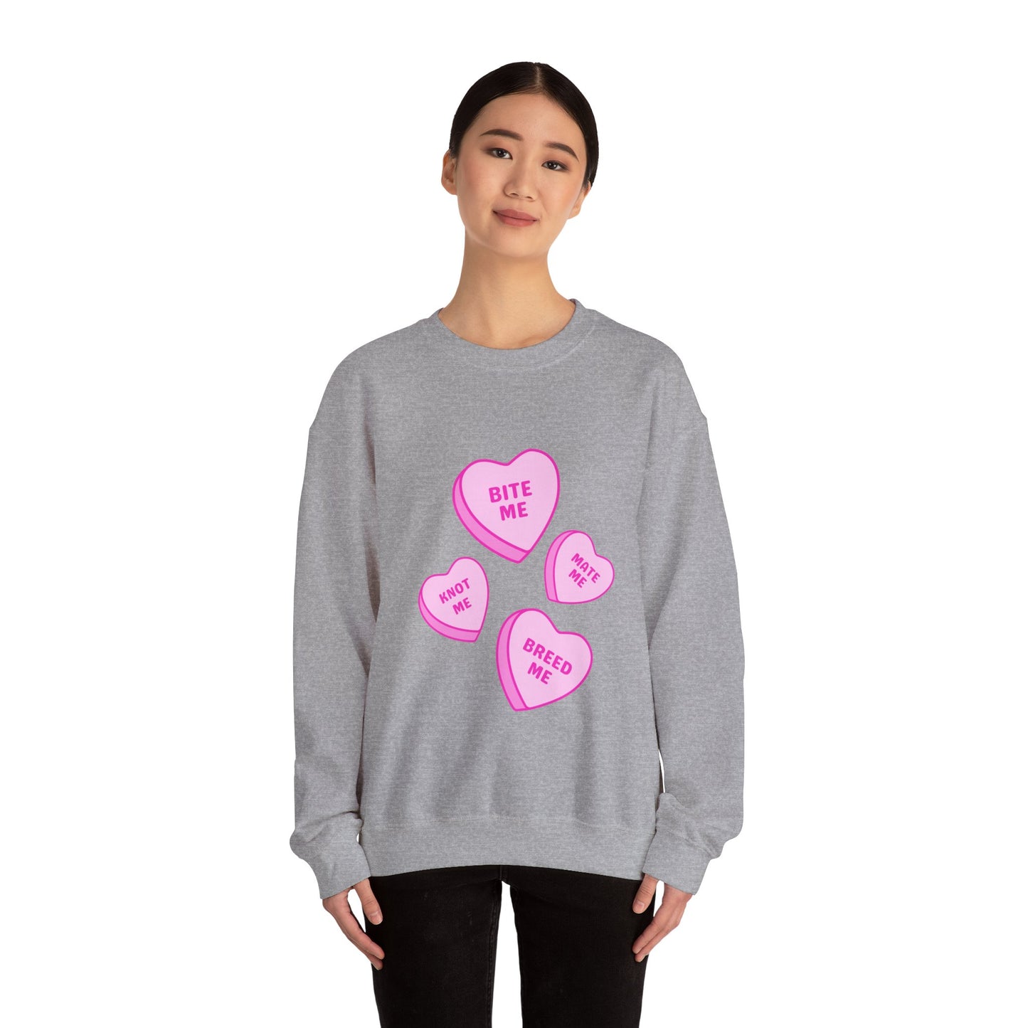 Knotty Hearts Unisex Heavy Blend™ Crewneck Sweatshirt